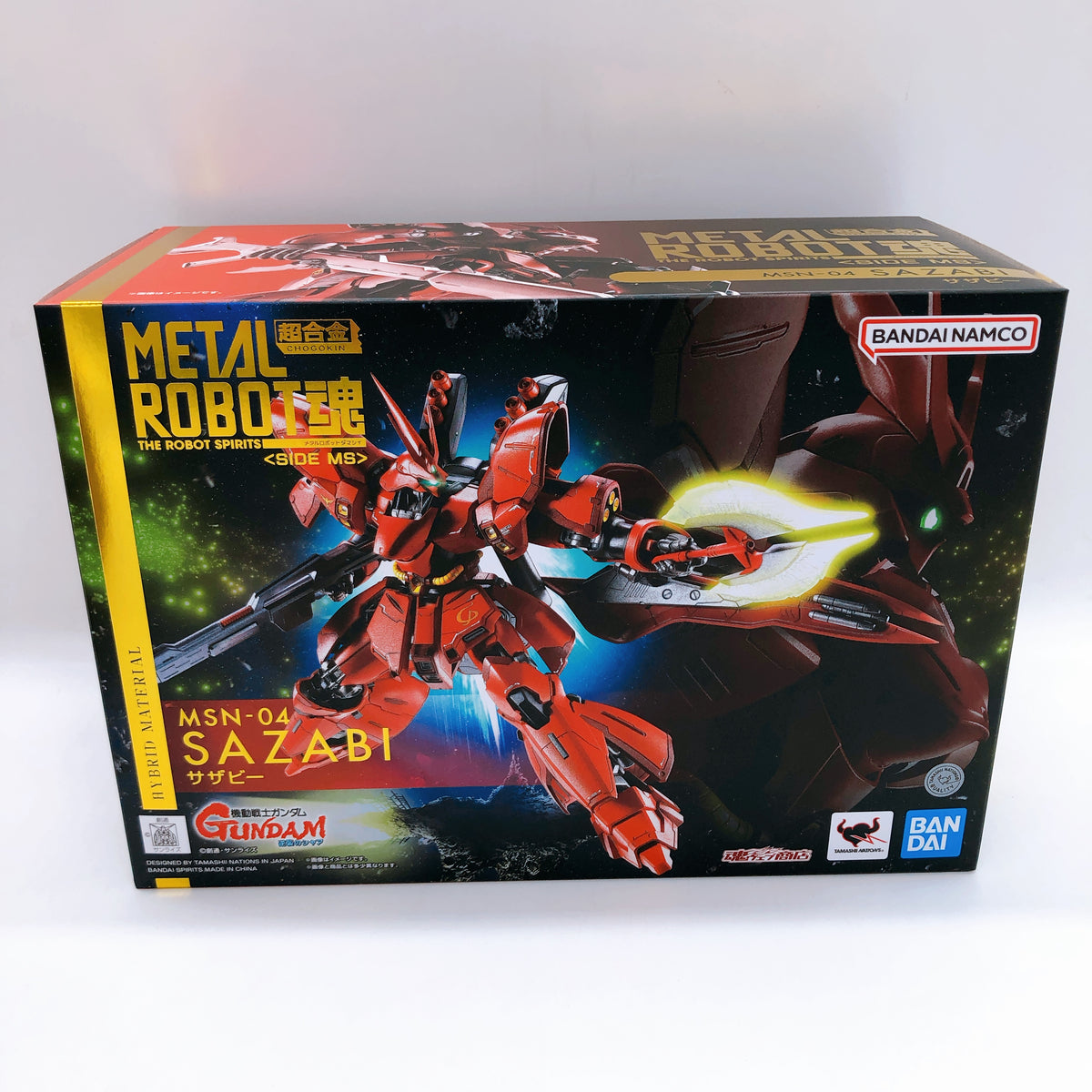 METAL ROBOT SPIRITS Sazabi MSN-04 Gundam Action Figure Bandai Japan AUTHENTIC