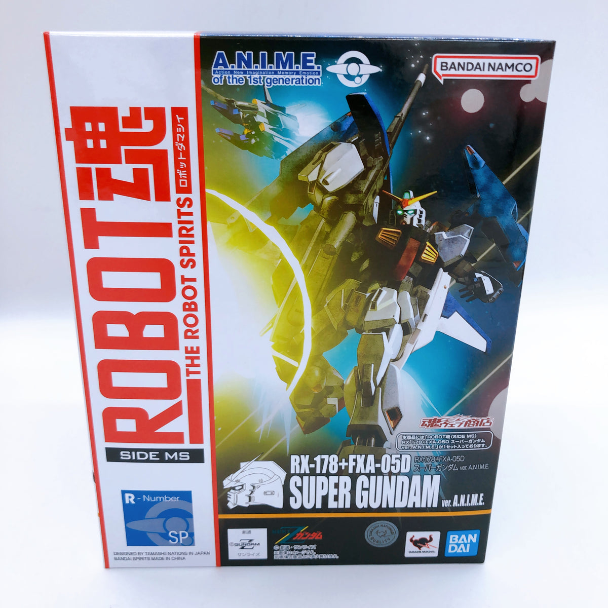 Robot Spirits SIDE MS RX-178 + FXA-05D Super Gundam ver A.N.I.M.E. Action Figure