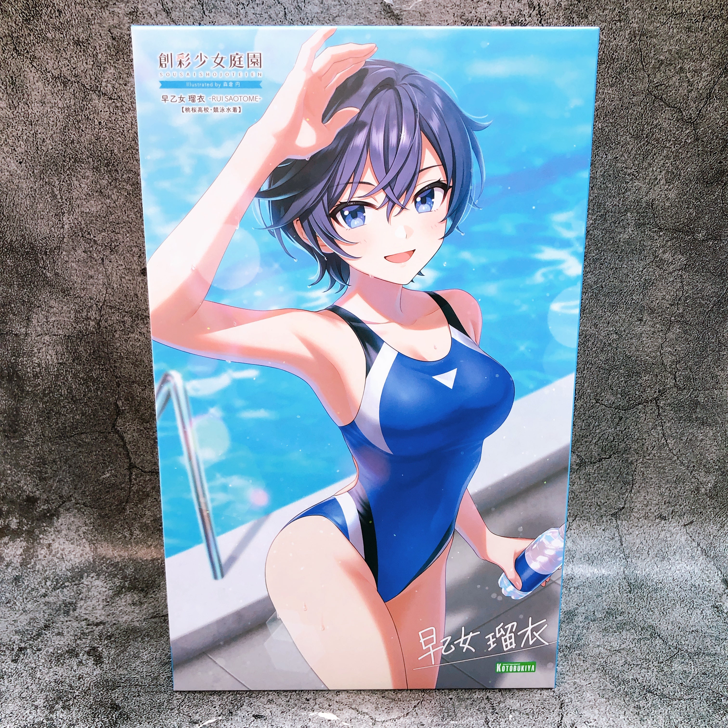 Sousai Shojo Teien Rui Saotome Swimsuit 1/10 Scale Model Kit 15+ KOTOBUKIYA NEW