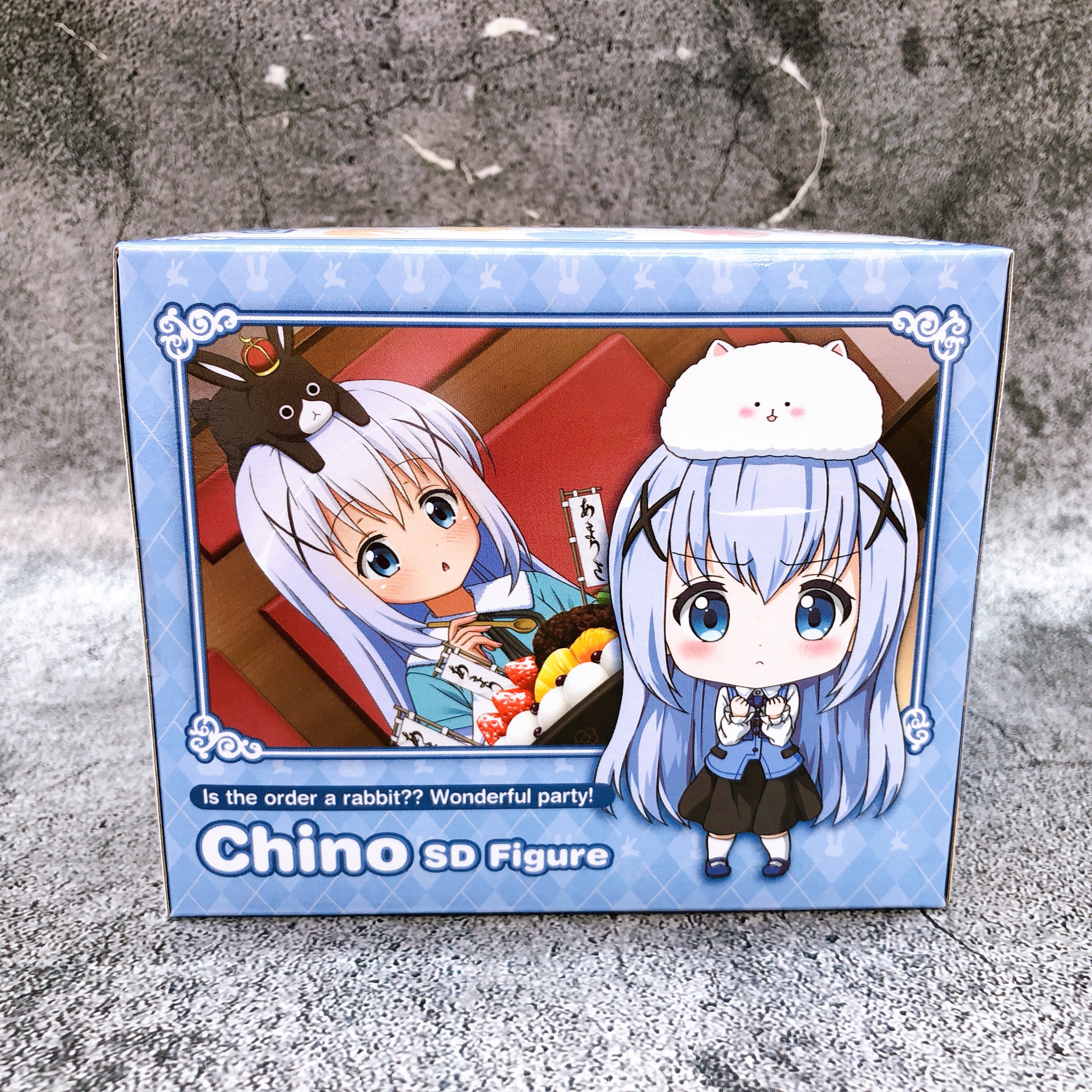 Is the Order a Rabbit?? Wonderful party! Chino SD Figure Sealed (FIGURE ONLY)