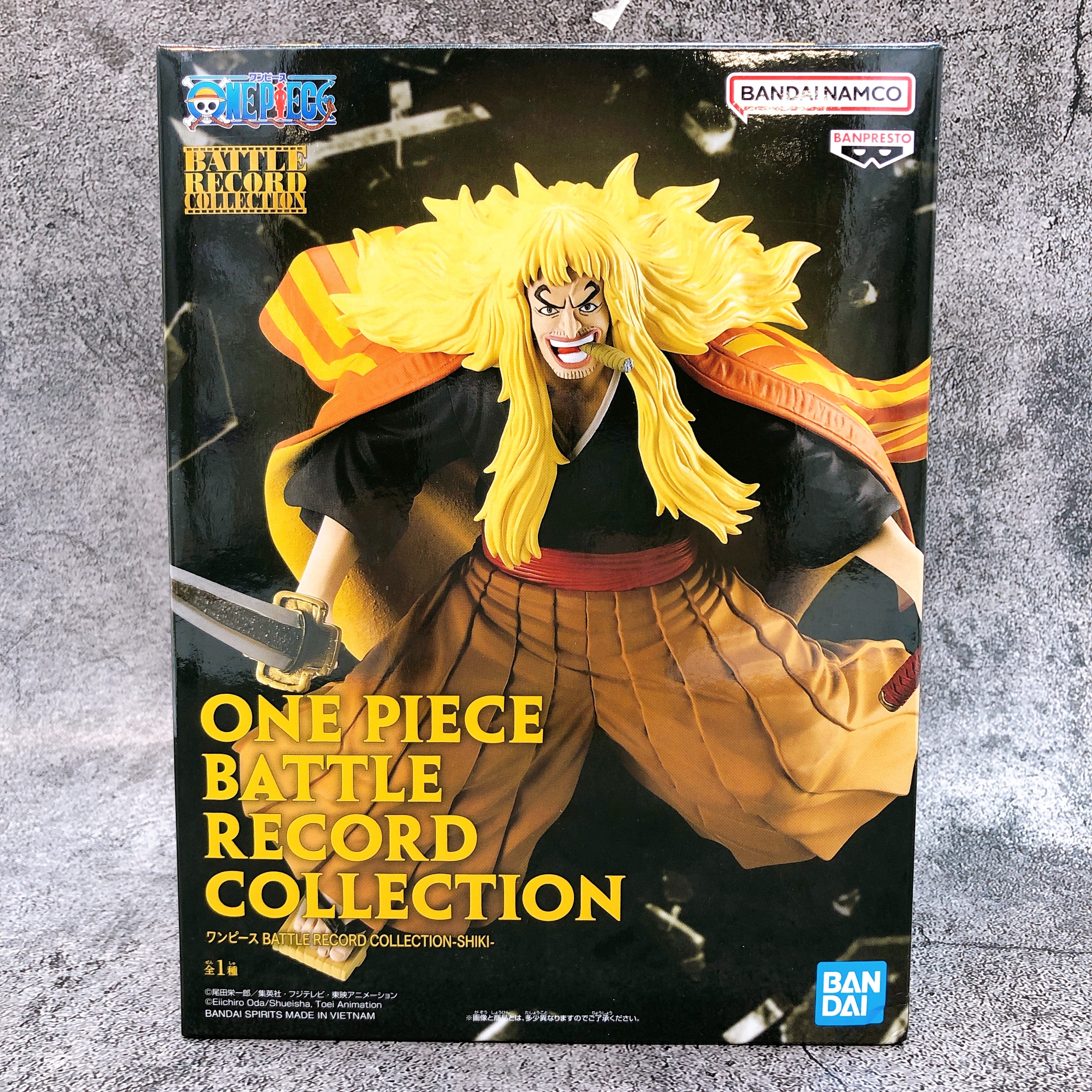 ONE PIECE Shiki BATTLE RECORD COLLECTION BANPRESTO Japan AUTHENTIC FASTSHIP NEW