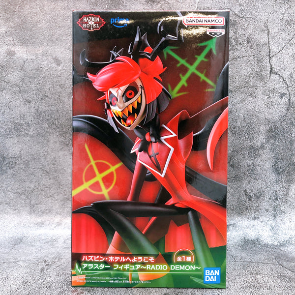 Hazbin Hotel Alastor RADIO DEMON Figure BANPRESTO Japan AUTHENTIC FAST
