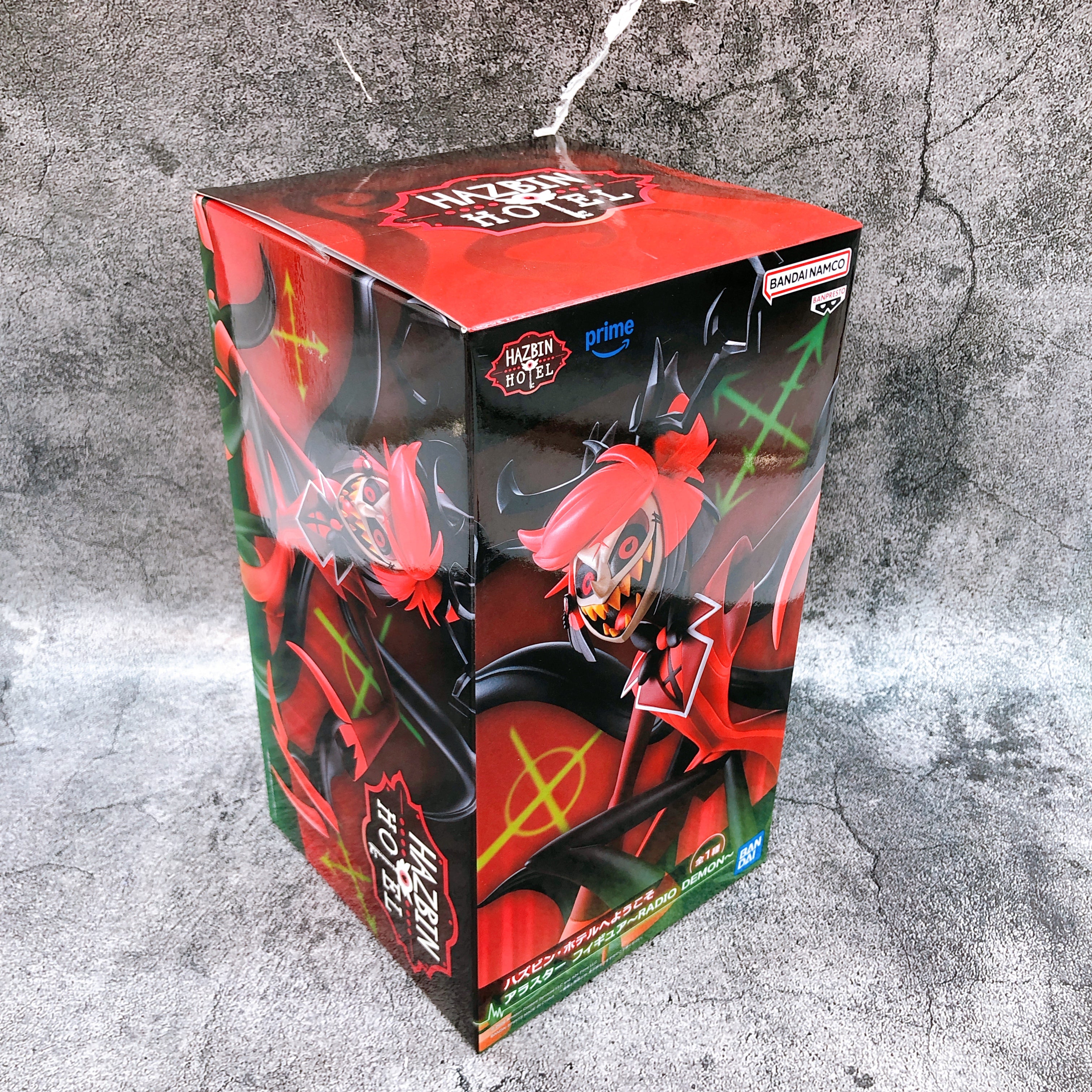 Hazbin Hotel Alastor RADIO DEMON Figure BANPRESTO Japan AUTHENTIC FASTSHIP NEW