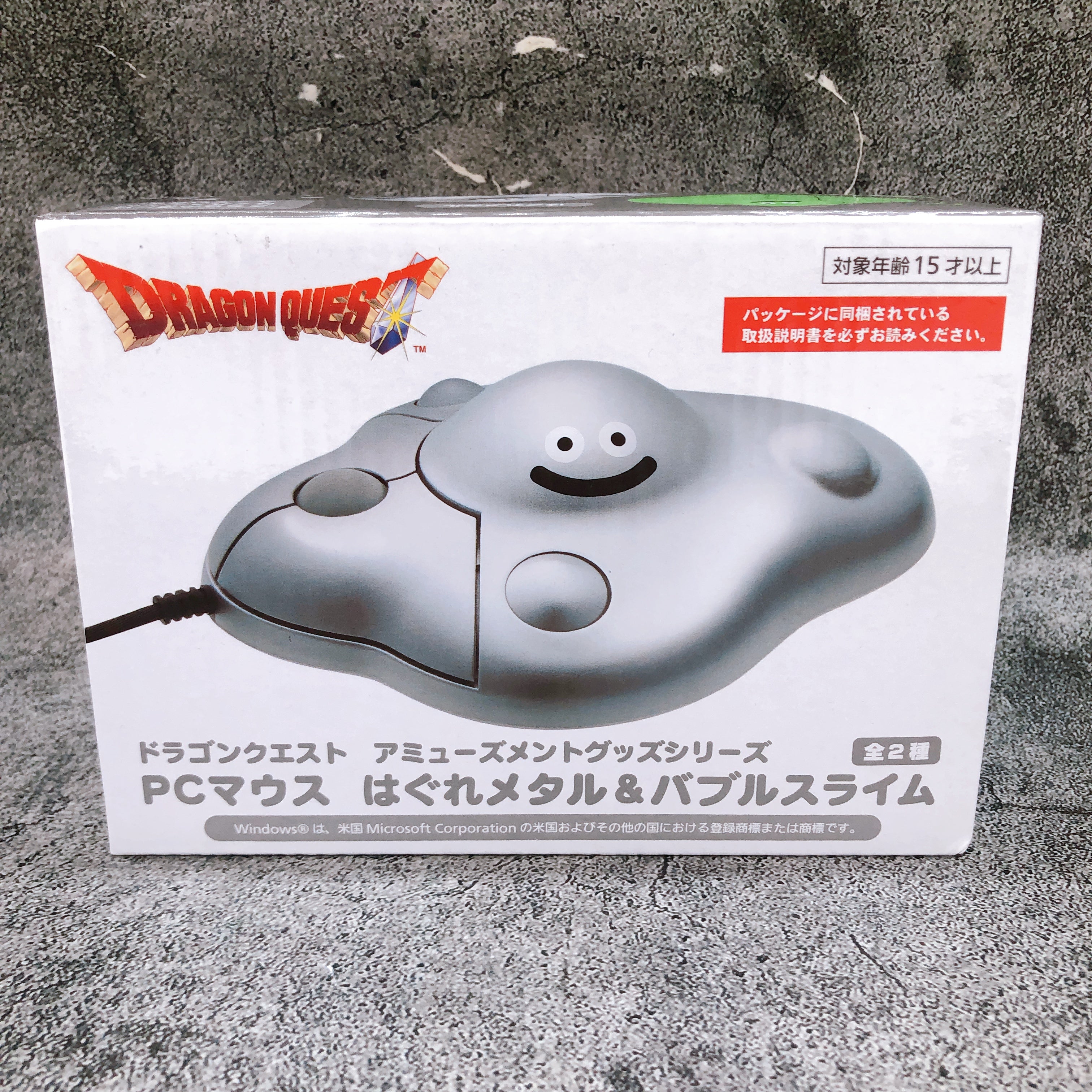 Dragon Quest AM Stray metal slime PC Mouse Taito Japan AUTHENTIC FASTSHIP NEW