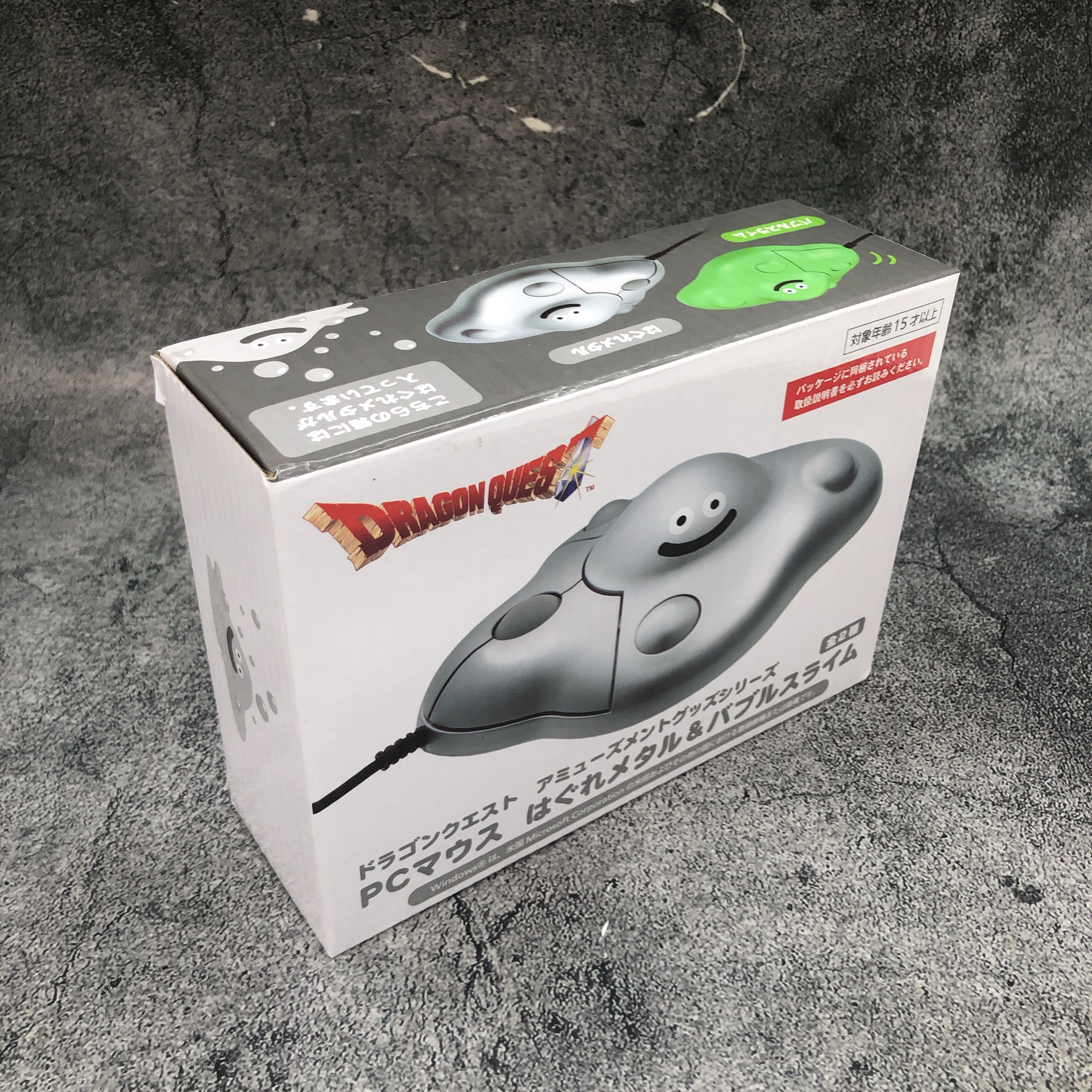 Dragon Quest AM Stray metal slime PC Mouse Taito Japan AUTHENTIC FASTSHIP NEW