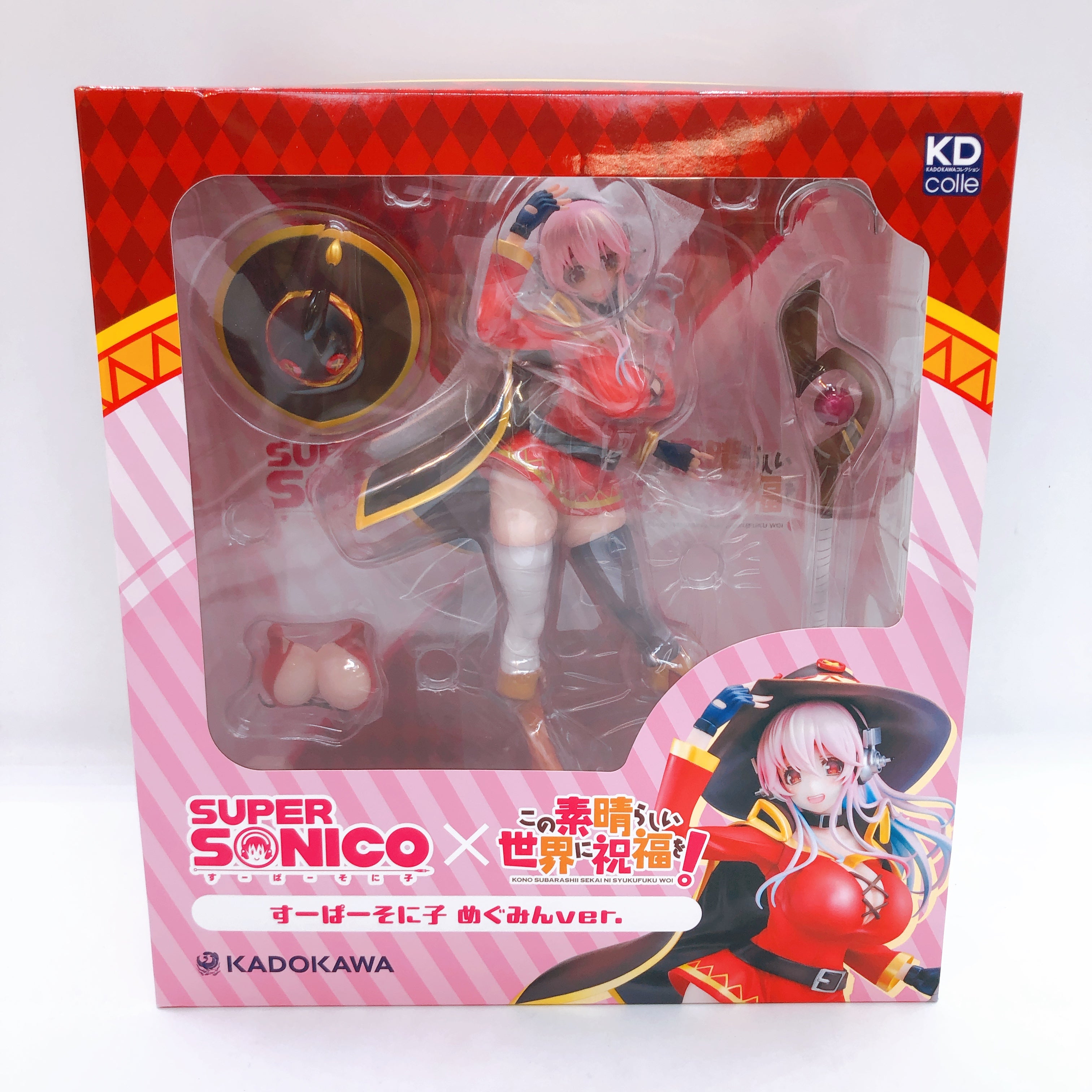 Super Sonico Megumin ver. 1/7 Scale Figure KDcolle Kadokawa Japan New KonoSuba