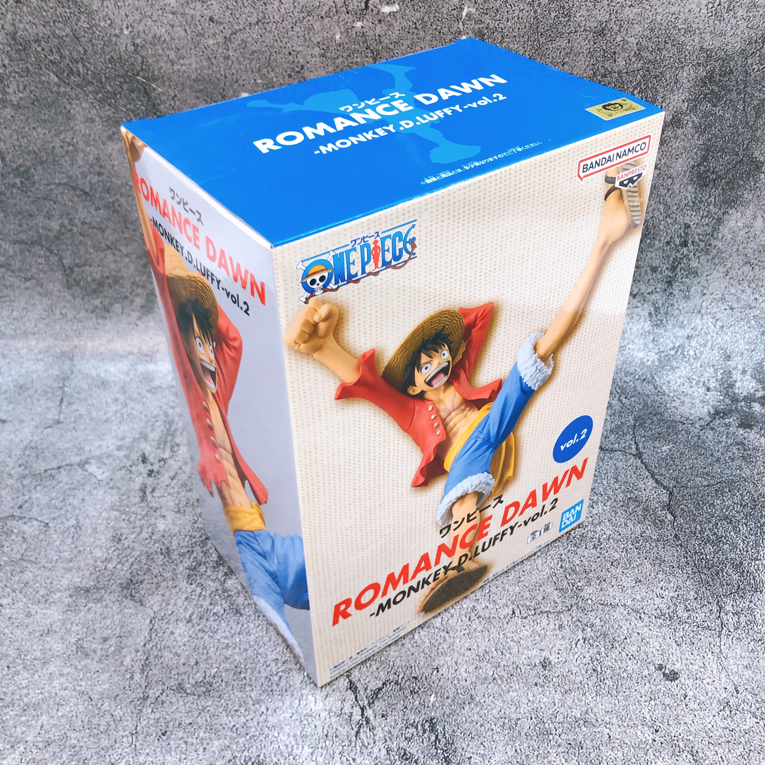 ONE PIECE Monkey D. Luffy vol.2 ROMANCE DAWN Figure BANPRESTO Japan AUTHENTIC