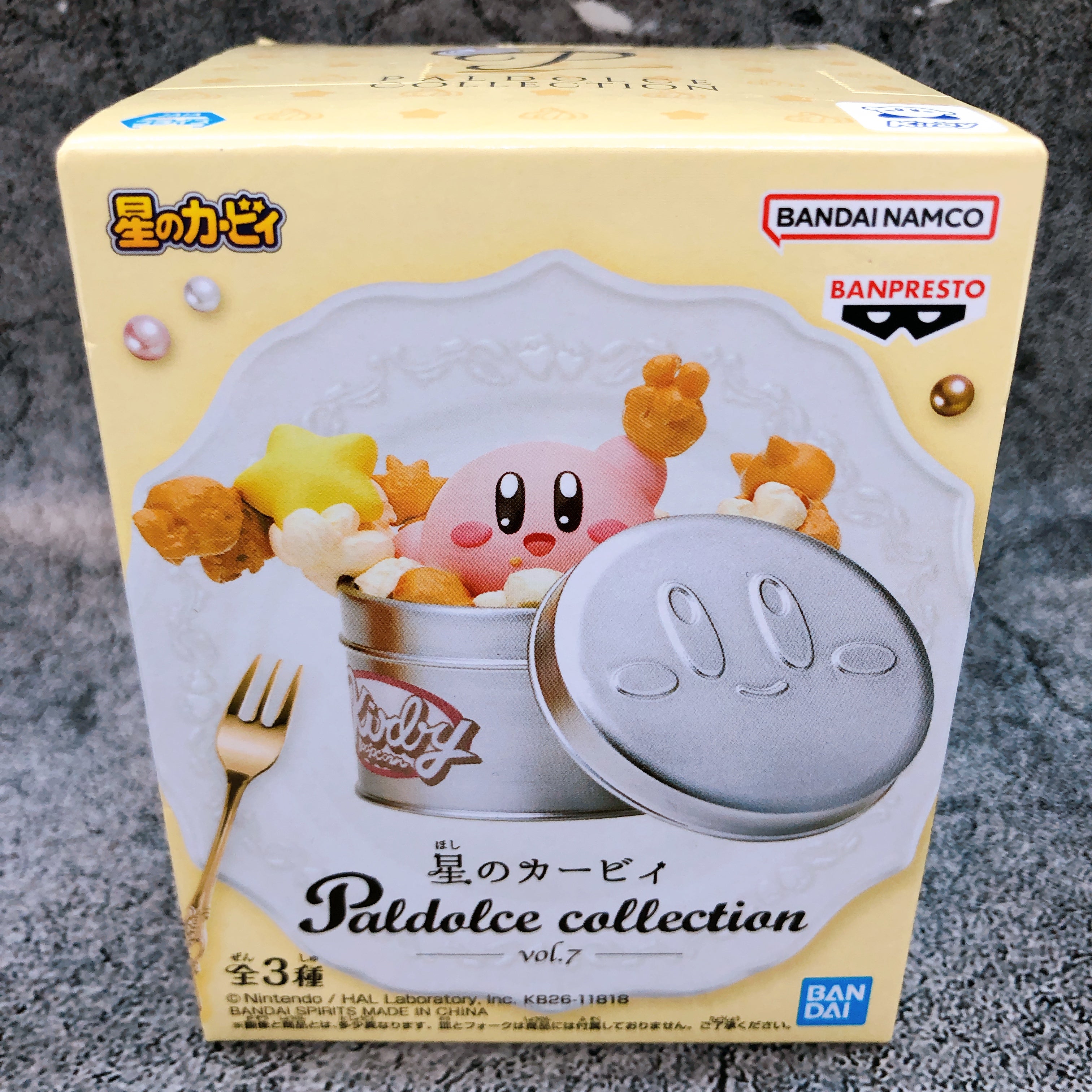 Kirby of the Stars Paldolce collection Vol.7 B Popcorn pops! BANPRESTO Japan