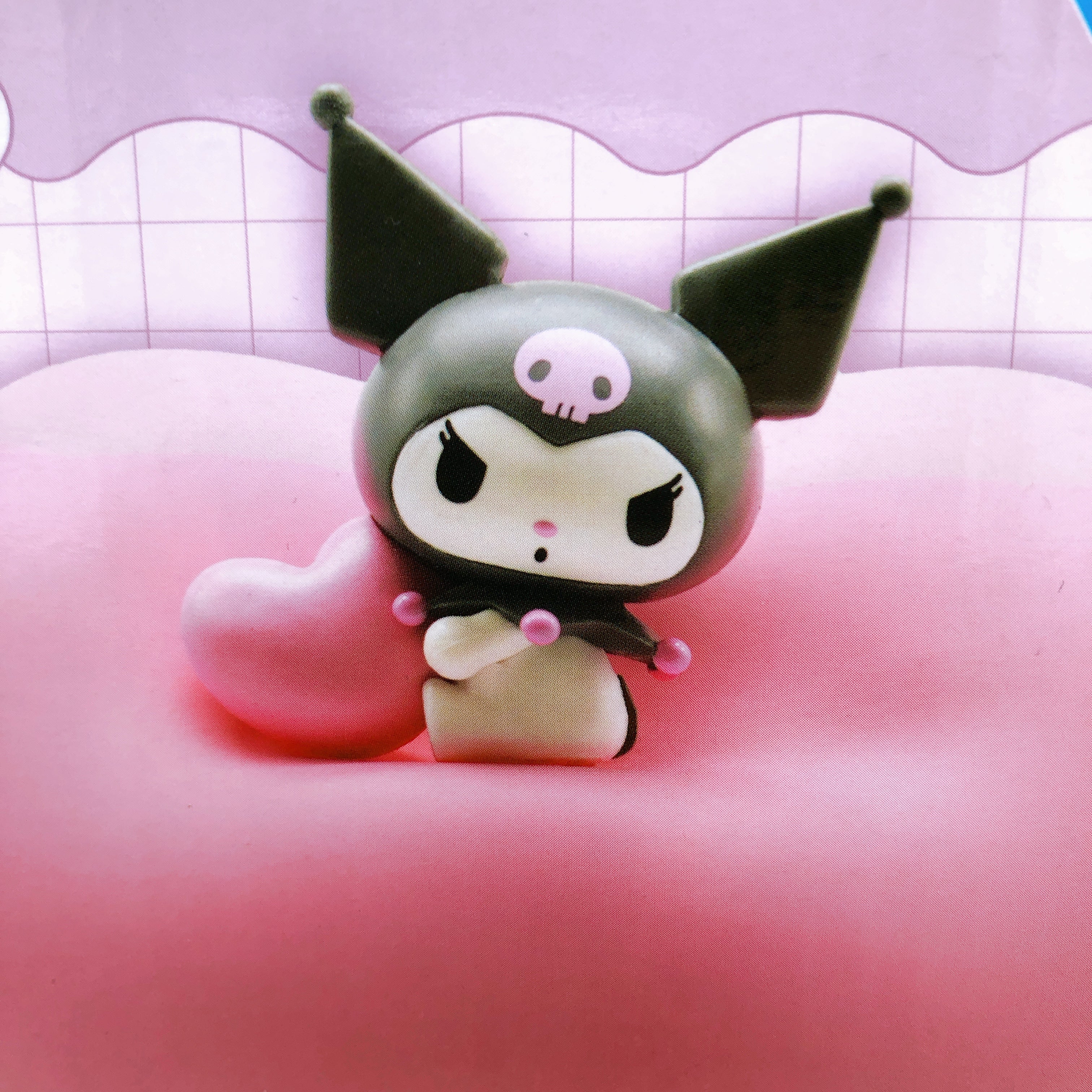 Sanrio Characters Kuromi Munitto Heart Light Figure BANPRESTO Japan AUTHENTIC