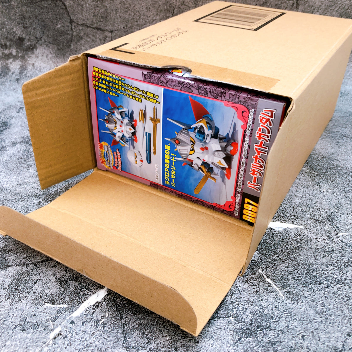 Original SD Gundam World Versal Knight Gundam Model Kit 15+ Premium Bandai Japan