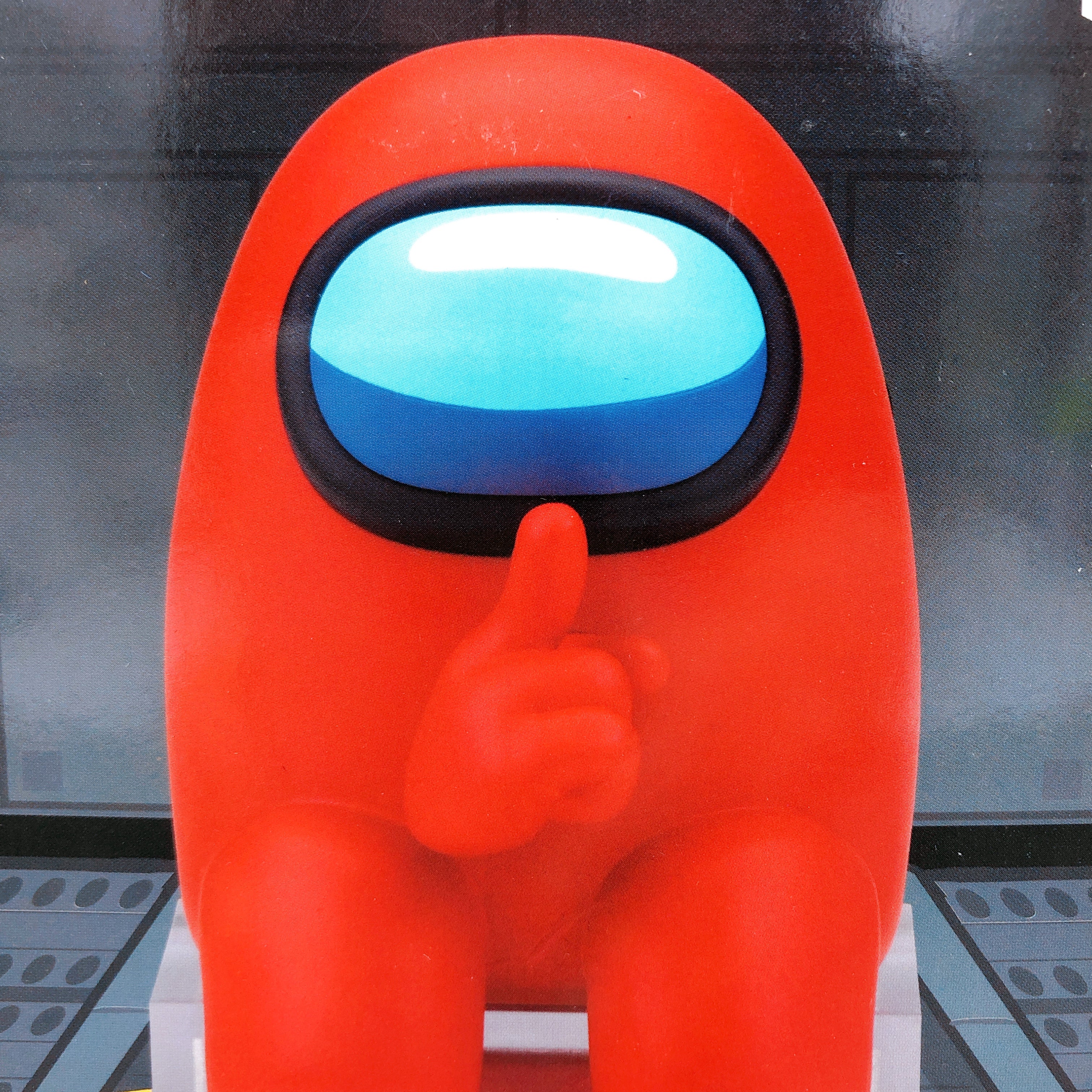 Among Us Red Monitor Top Figure vol.1 BANPRESTO Japan AUTHENTIC FASTSHIP Sealed
