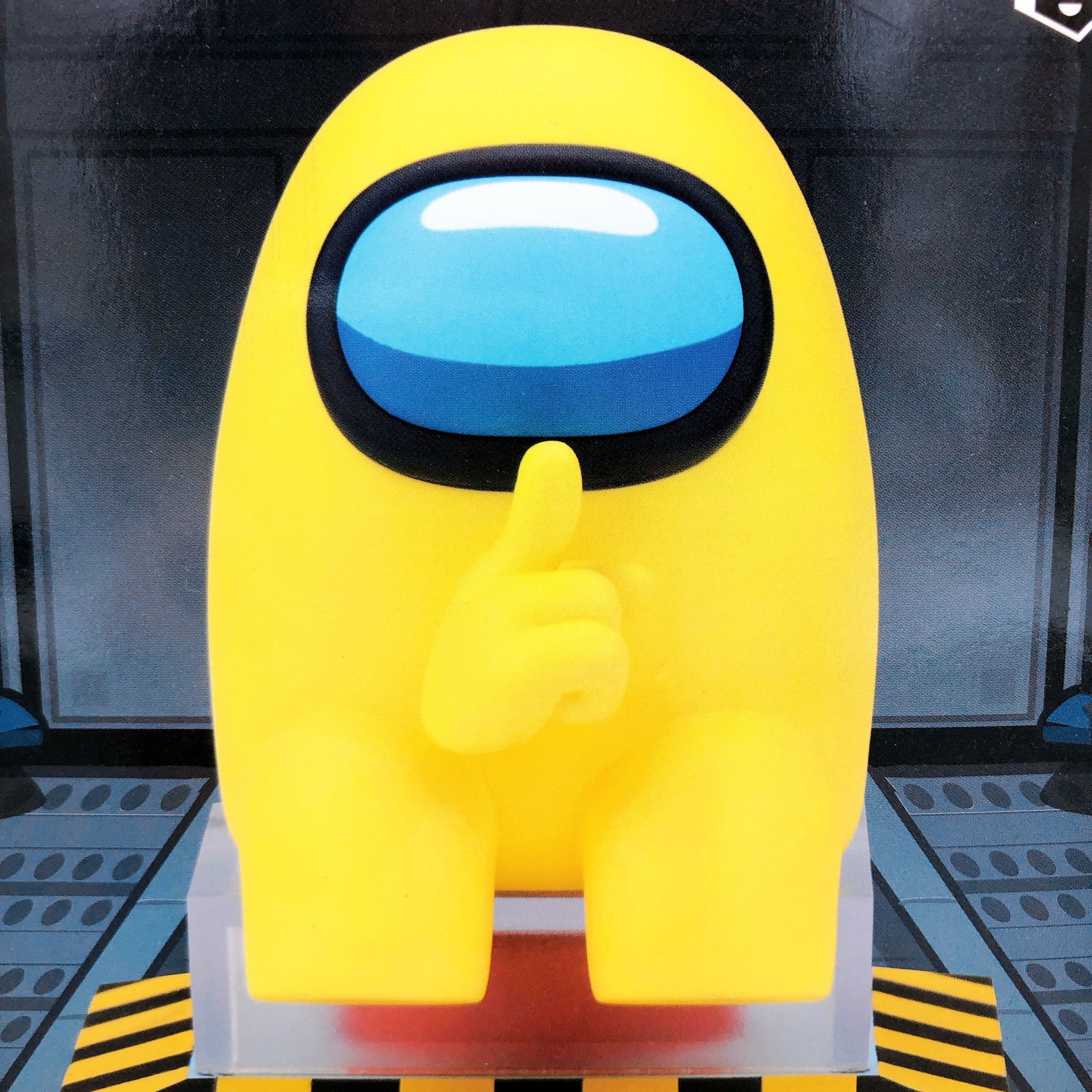 Among Us Yellow Monitor Top Figure vol.1 BANPRESTO Japan AUTHENTIC FASTSHIP NEW