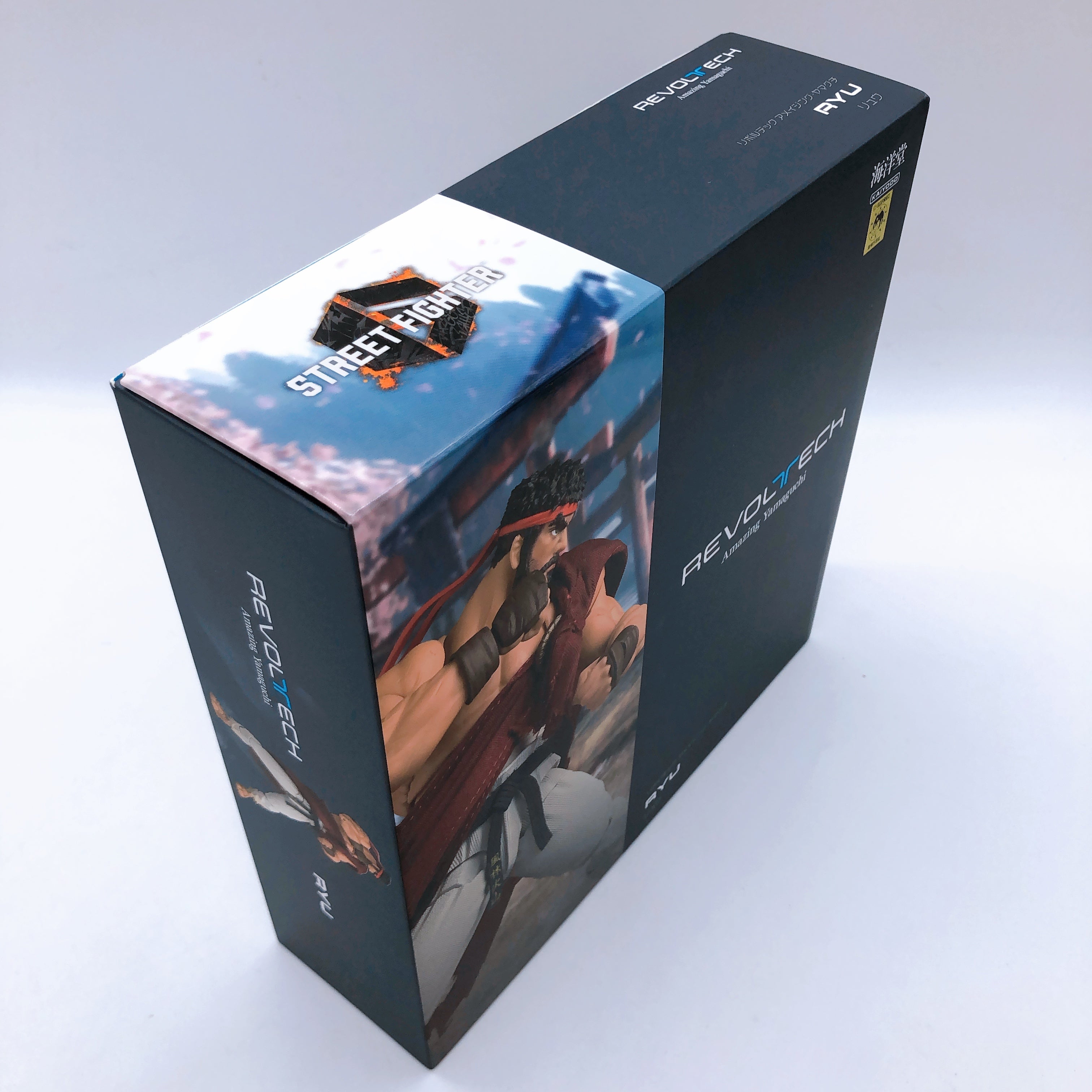 (w/Bonus) Street Fighter VI Ryu Revoltech Amazing Yamaguchi Kaiyodo Japan NEW