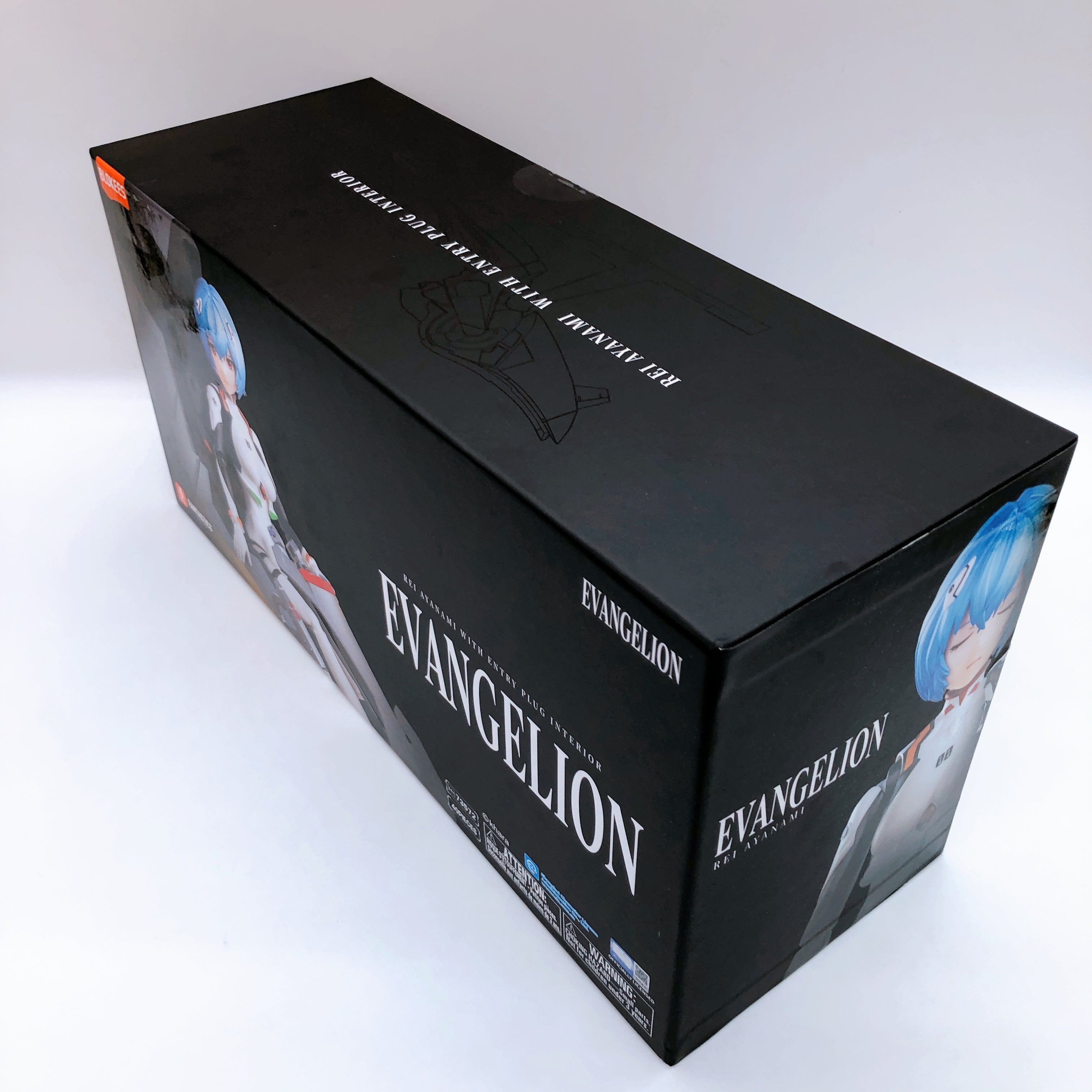 BLOKEES Rei Aayanami with Entry Plug Interior Evangelion Model Kit 15+ Japan NEW