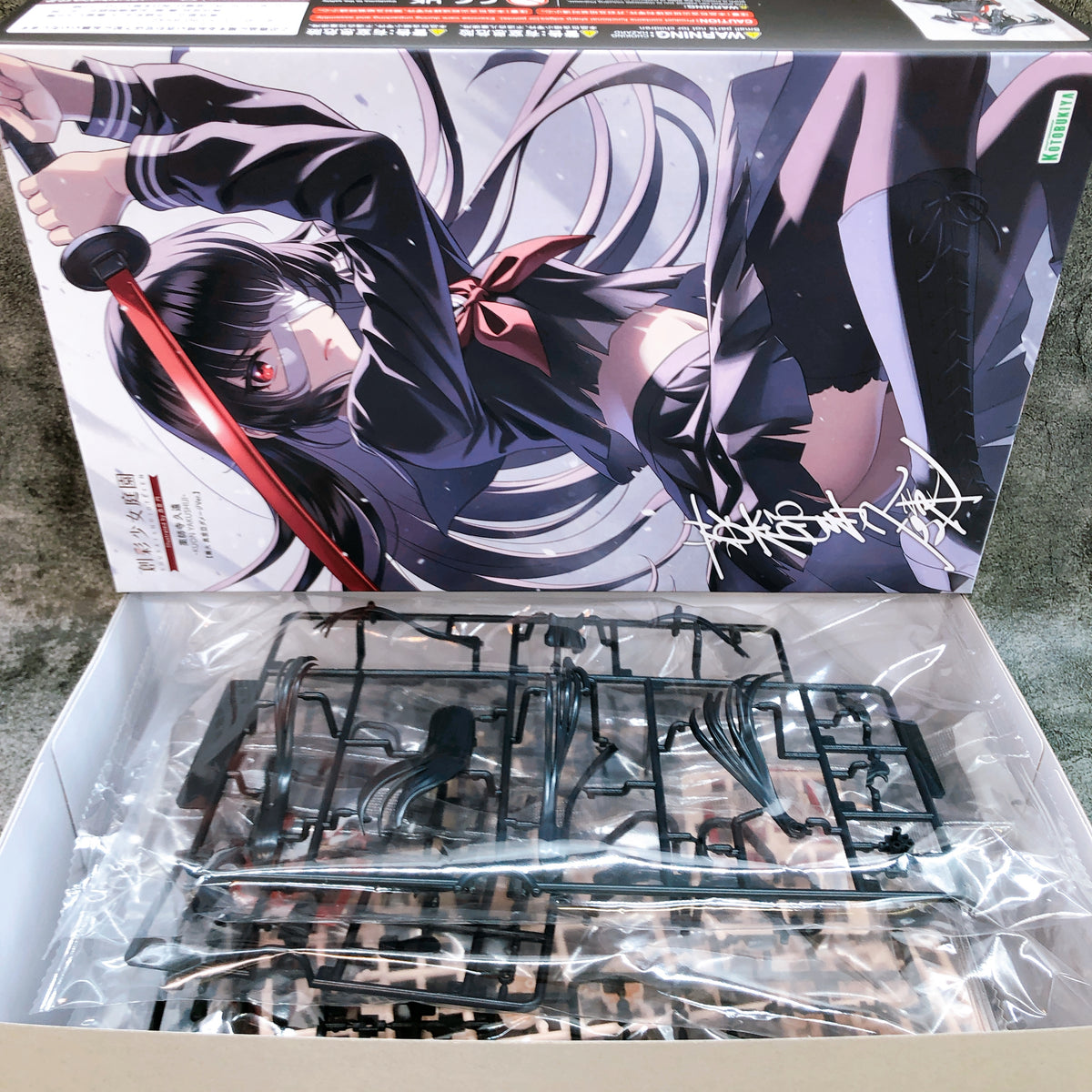 Sosai Shojo Teien Kuon Yakushiji Maria Kagaribi Damage Ver Model Kit KOTOBUKIYA