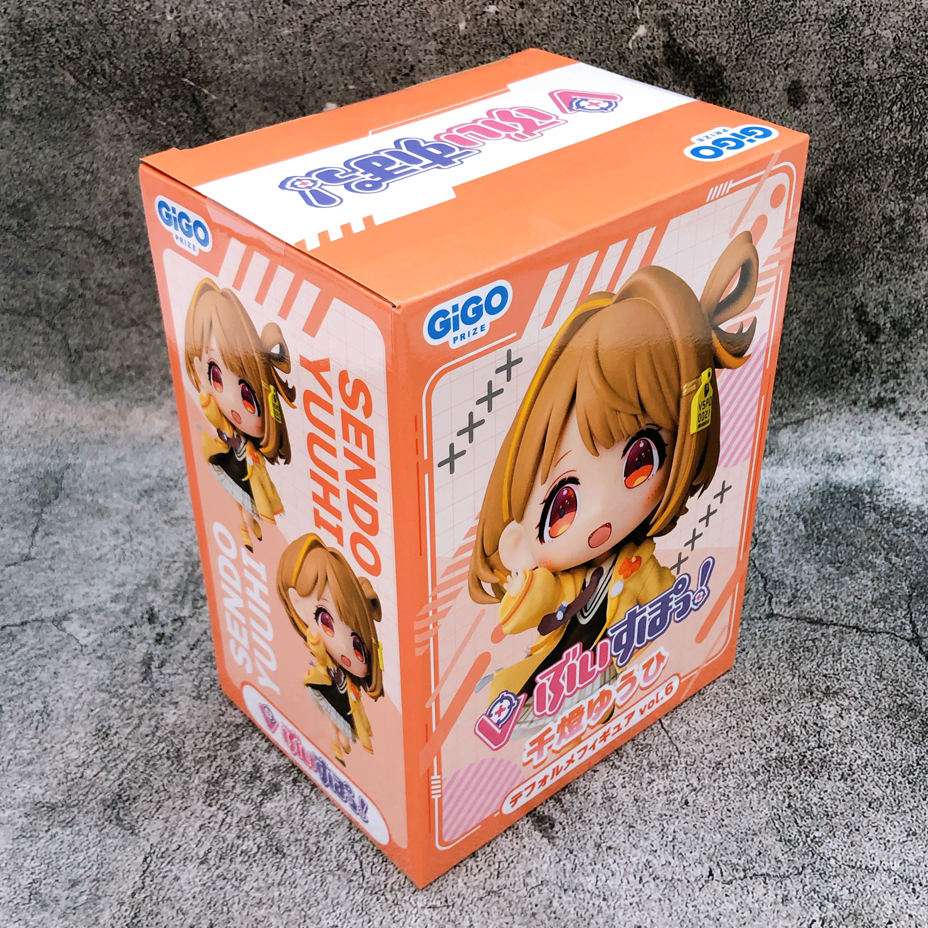 VSPO! Sendo Yuuhi FigureVol.6 GiGO Limited Fukuya Japan AUTHENTIC FASTSHIP NEW