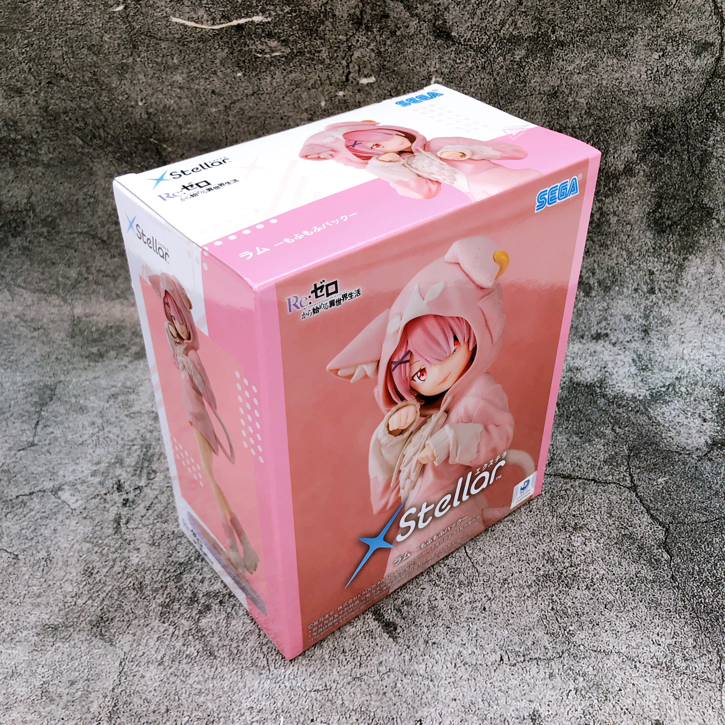 Re:Zero Ram Fluffy Pack XStellar SEGA Japan AUTHENTIC FASTSHIP Sealed NEW