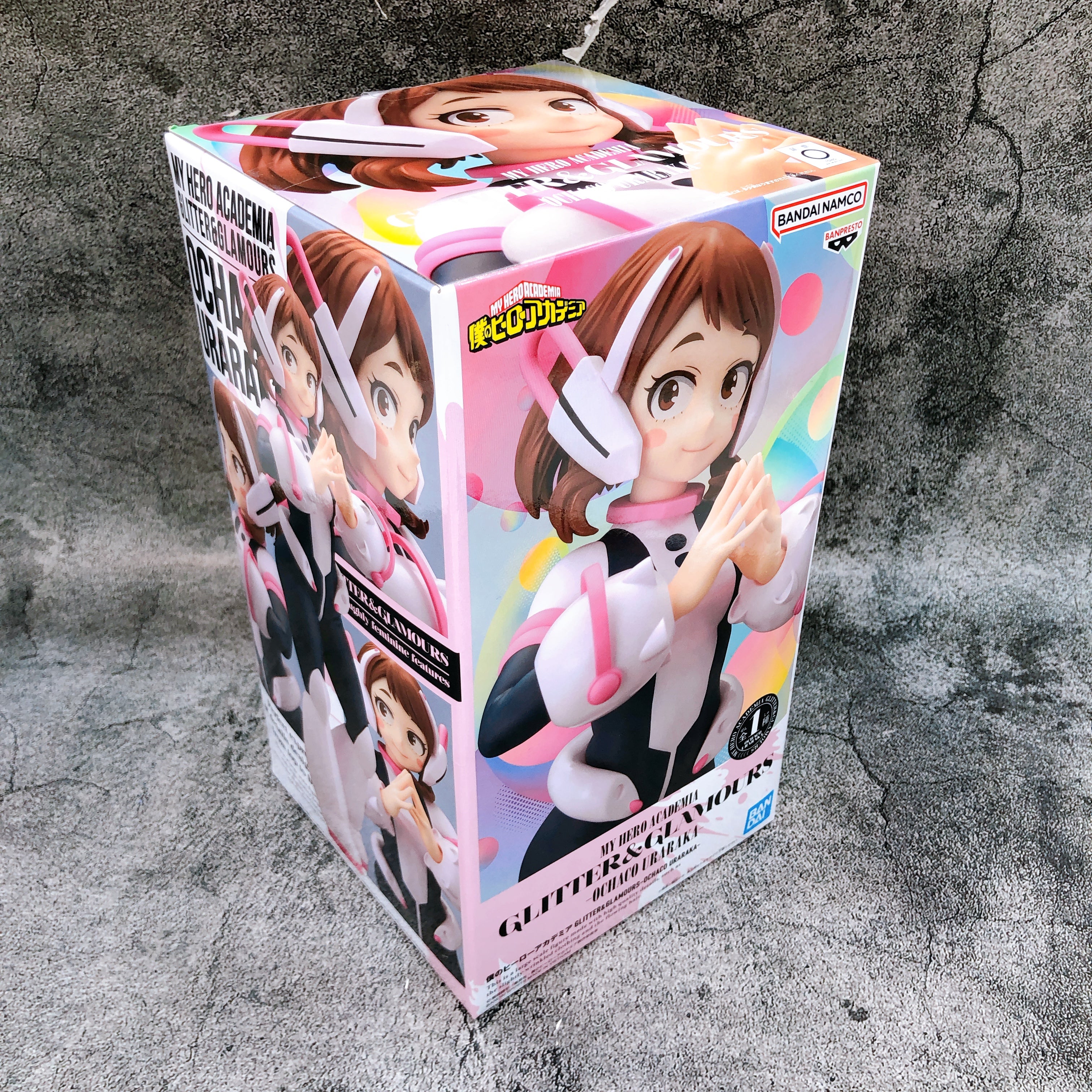 My Hero Academia Ochaco Uraraka Hero Suit GLITTER & GLAMOURS Figure BANPRESTO
