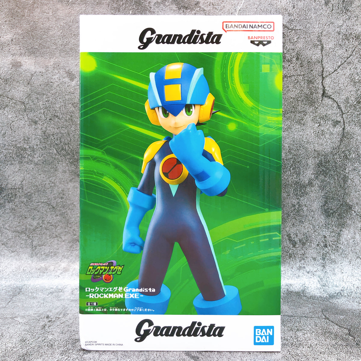 Mega Man Grandista ROCKMAN.EXE Figure BANPRESTO Japan AUTHENTIC FASTSH