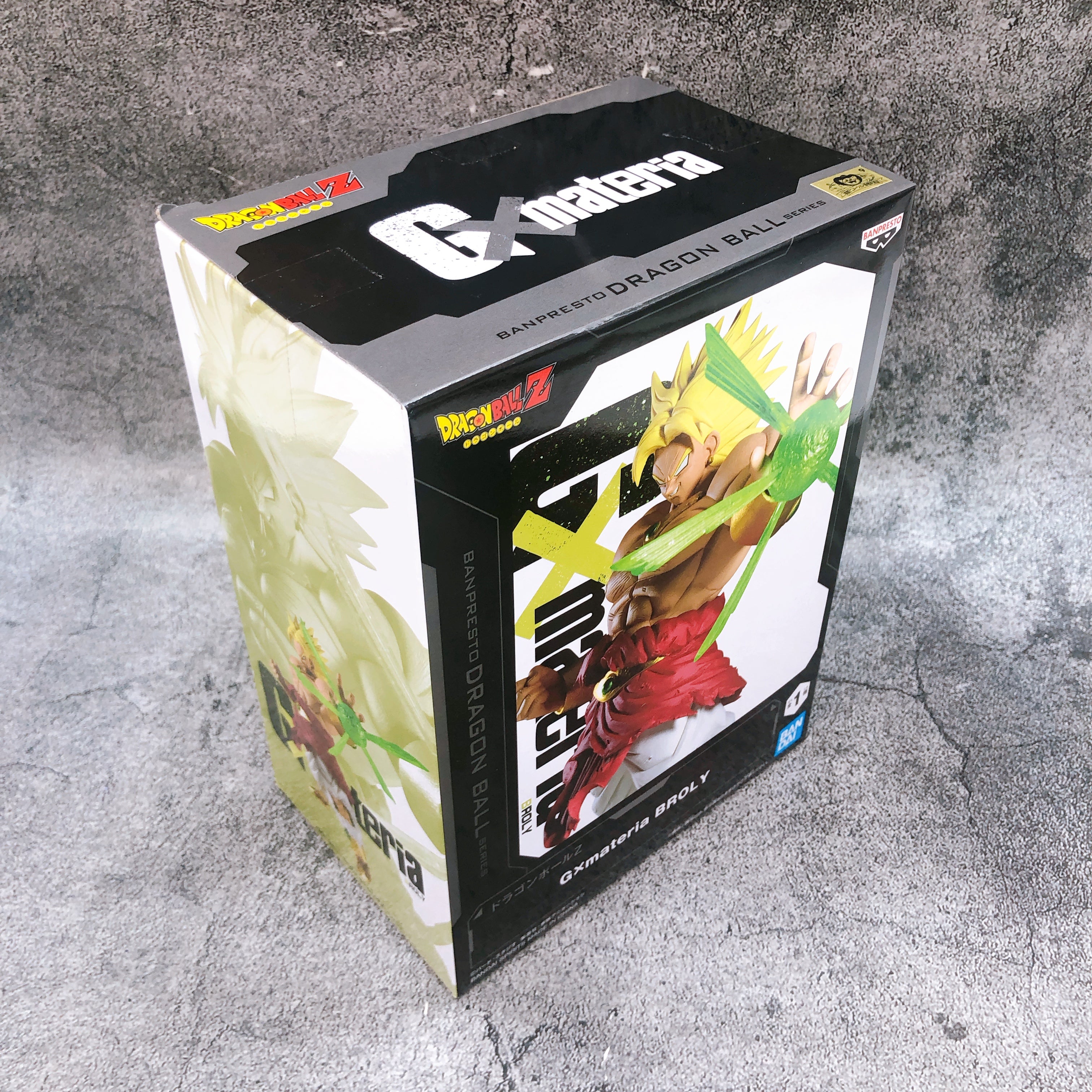 Dragon Ball Z Broly Gxmateria Figure BANPRESTO Japan AUTHENTIC FASTSHIP Sealed