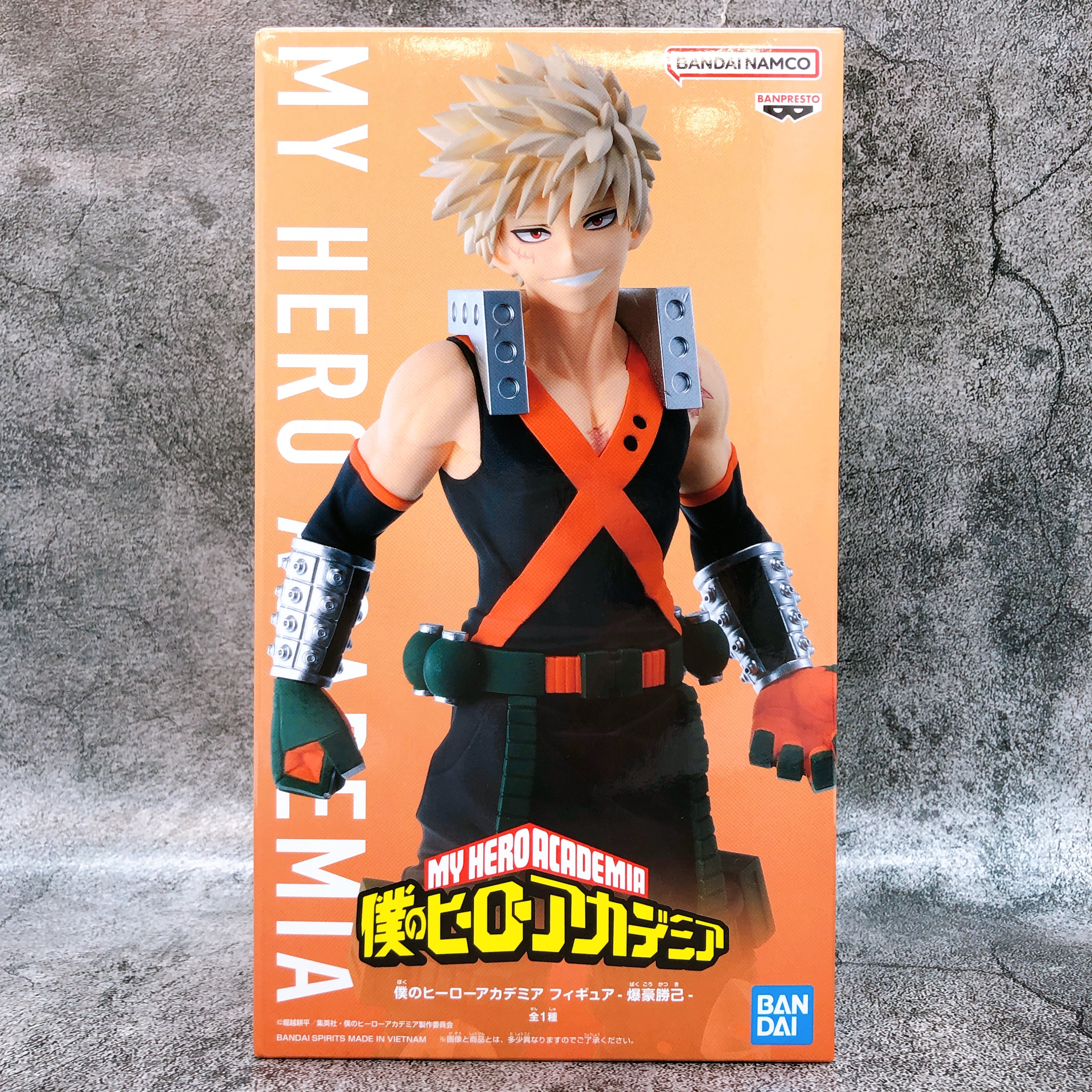 My Hero Academia Figure Katsuki Bakugo BANPRESTO Japan AUTHENTIC FASTSHIP NEW