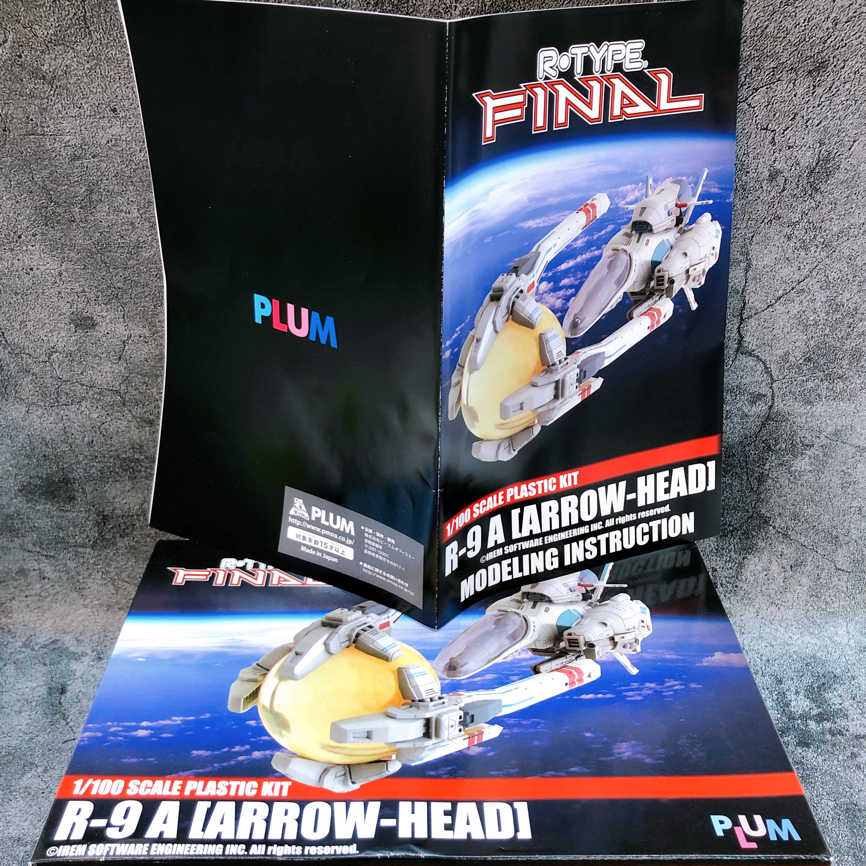 PLUM R-9A ARROW-HEAD R-TYPE FINAL 1/100 Scale Plastic Model Kit Japan FASTSHIP