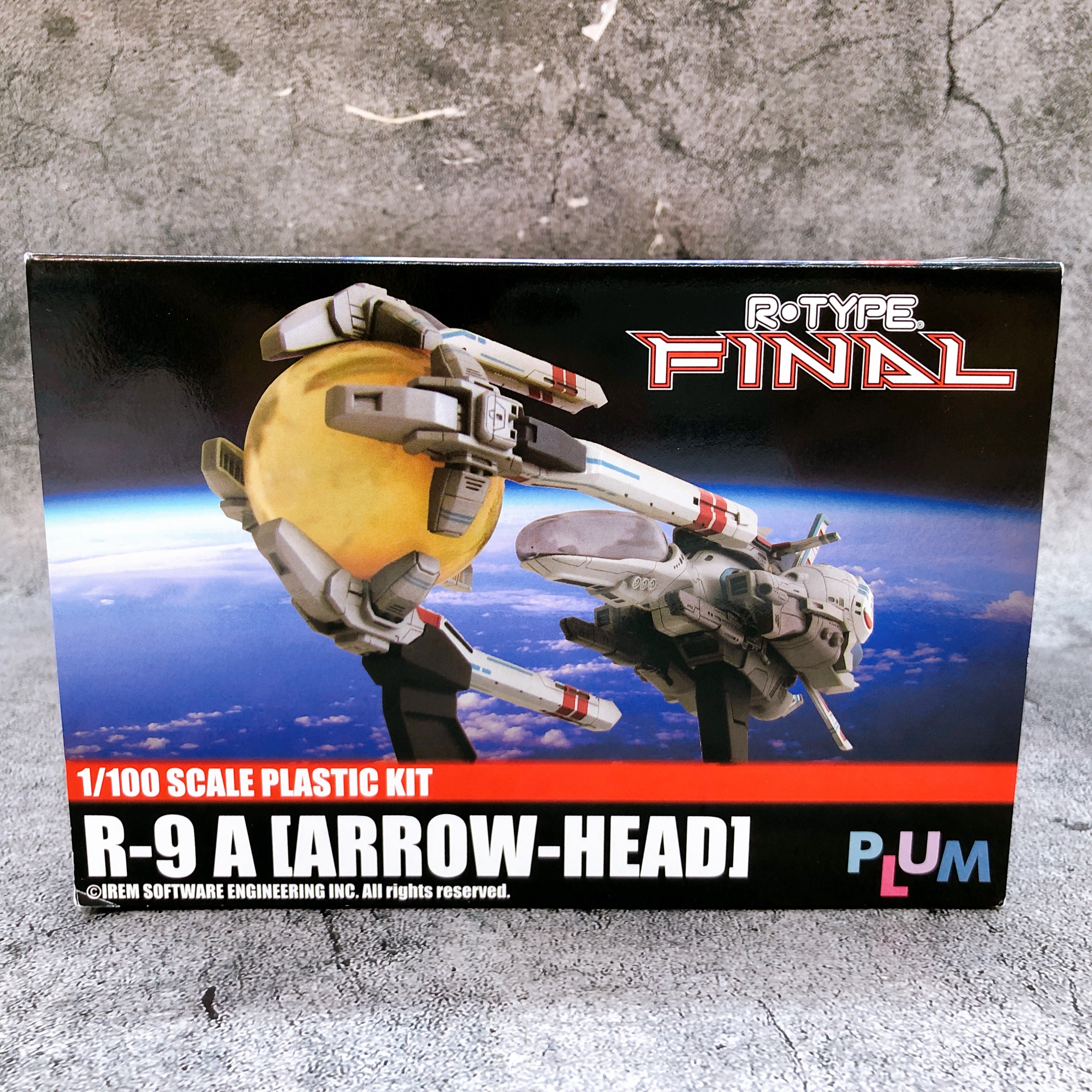 PLUM R-9A ARROW-HEAD R-TYPE FINAL 1/100 Scale Plastic Model Kit Japan FASTSHIP