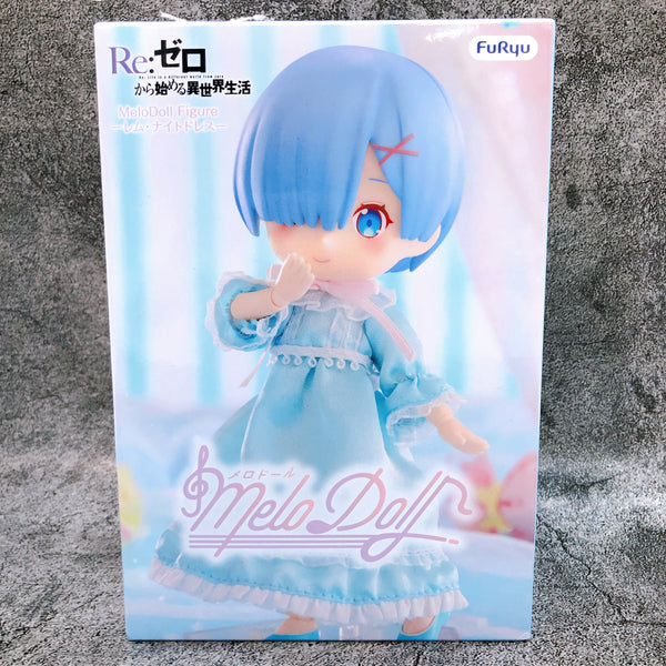 Re:Zero Rem Nightdress MeloDoll Figure FuRyu japan AUTHENTIC FASTSHIP