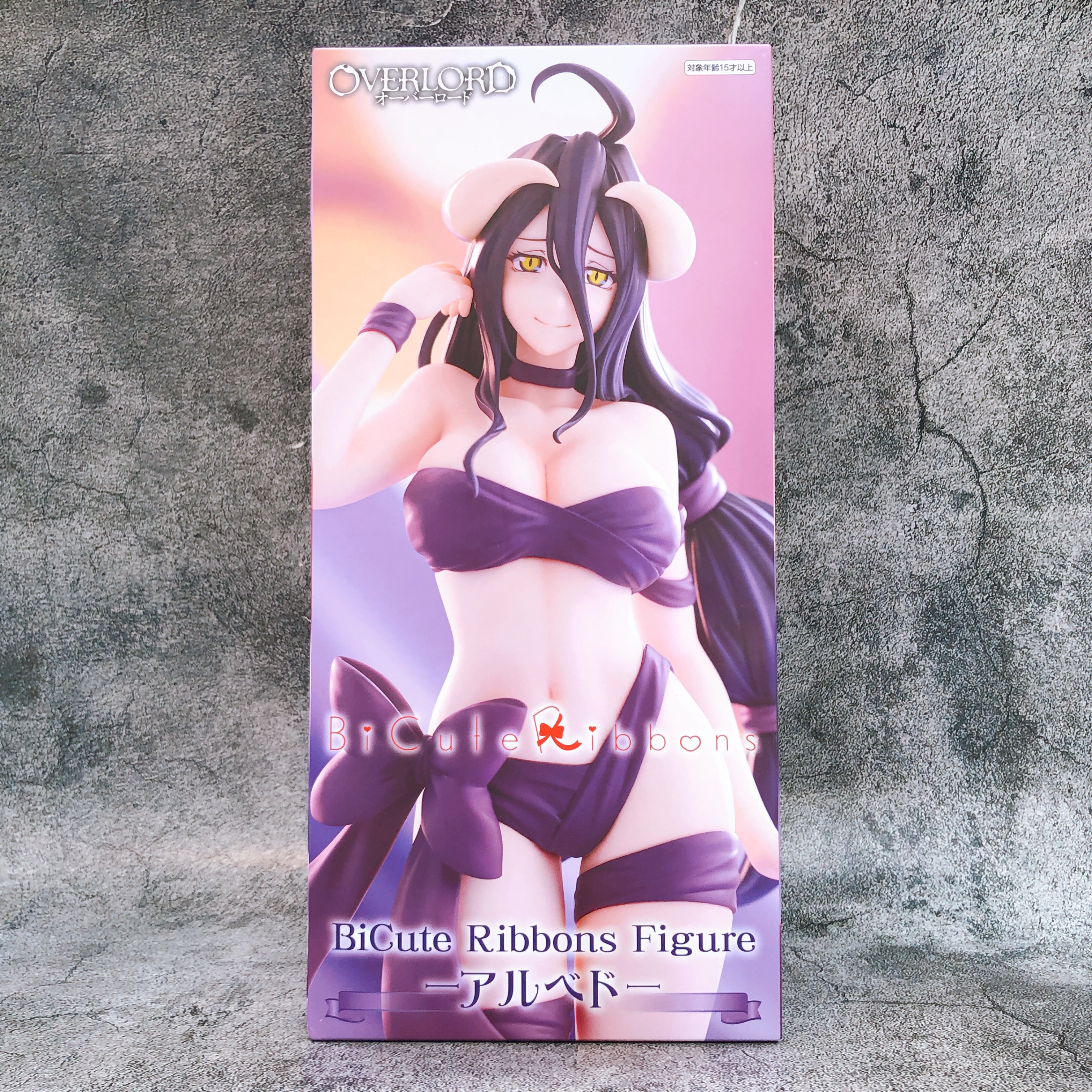 Overlord Albedo BiCute Ribbons Figure FuRyu Japan AUTHENTIC FASTSHIP Sealed NEW