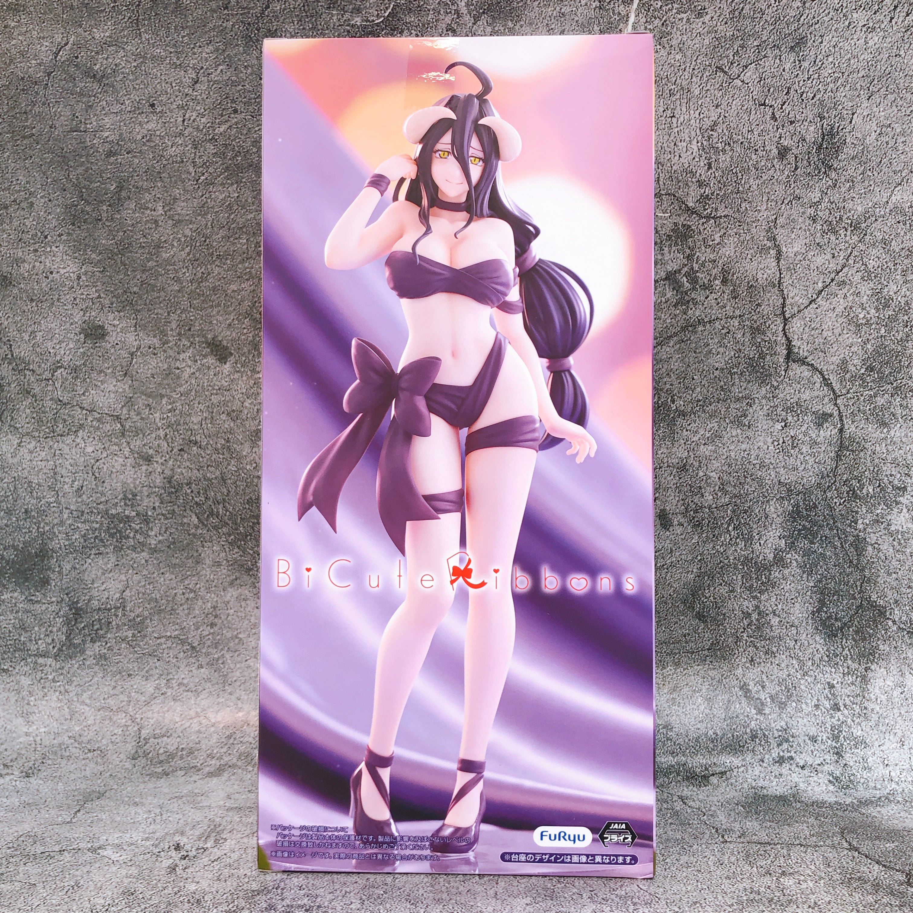 Overlord Albedo BiCute Ribbons Figure FuRyu Japan AUTHENTIC FASTSHIP Sealed NEW
