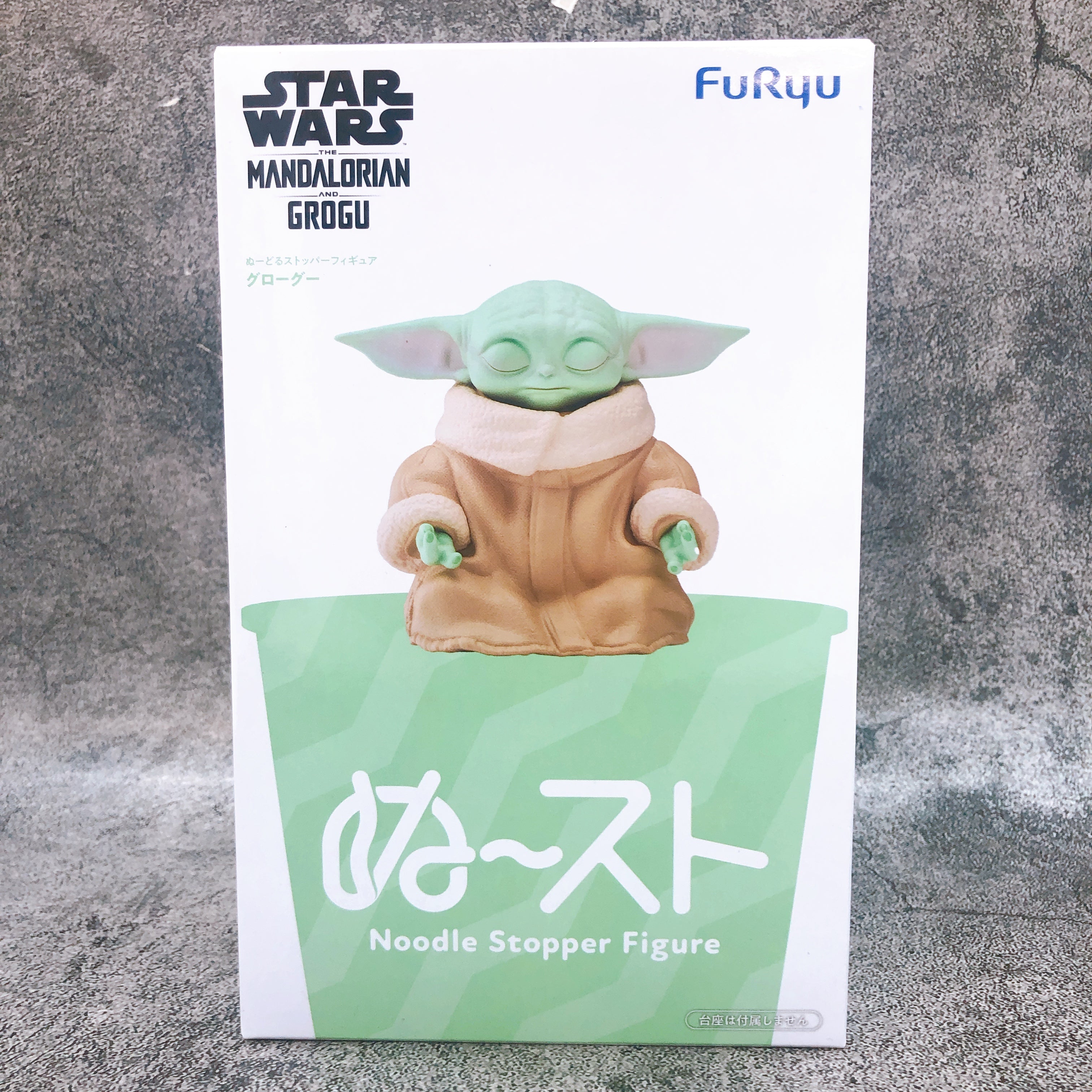 STAR WARS The Mandalorian & Grogu Grogu Noodle Stopper Figure FuRyu Japan NEW