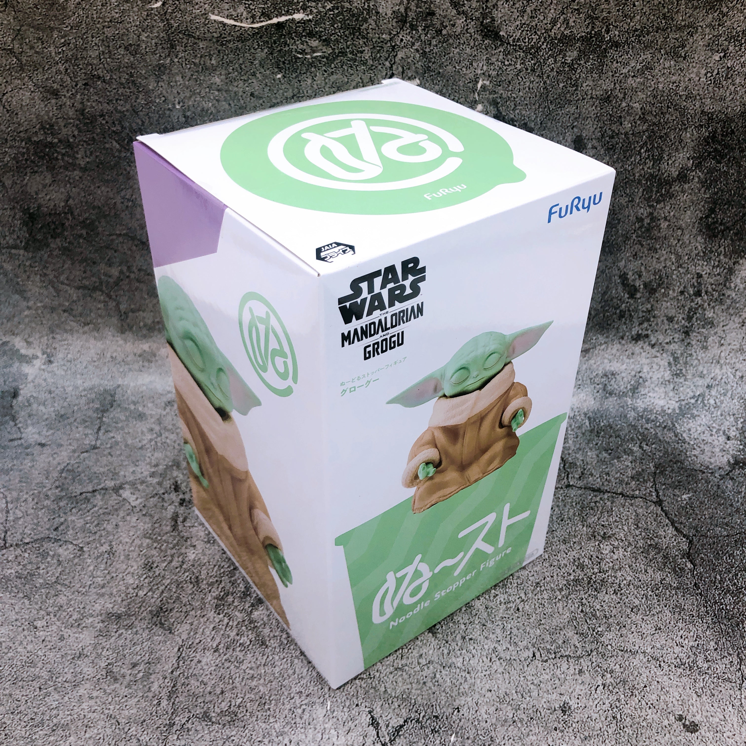 STAR WARS The Mandalorian & Grogu Grogu Noodle Stopper Figure FuRyu Japan NEW