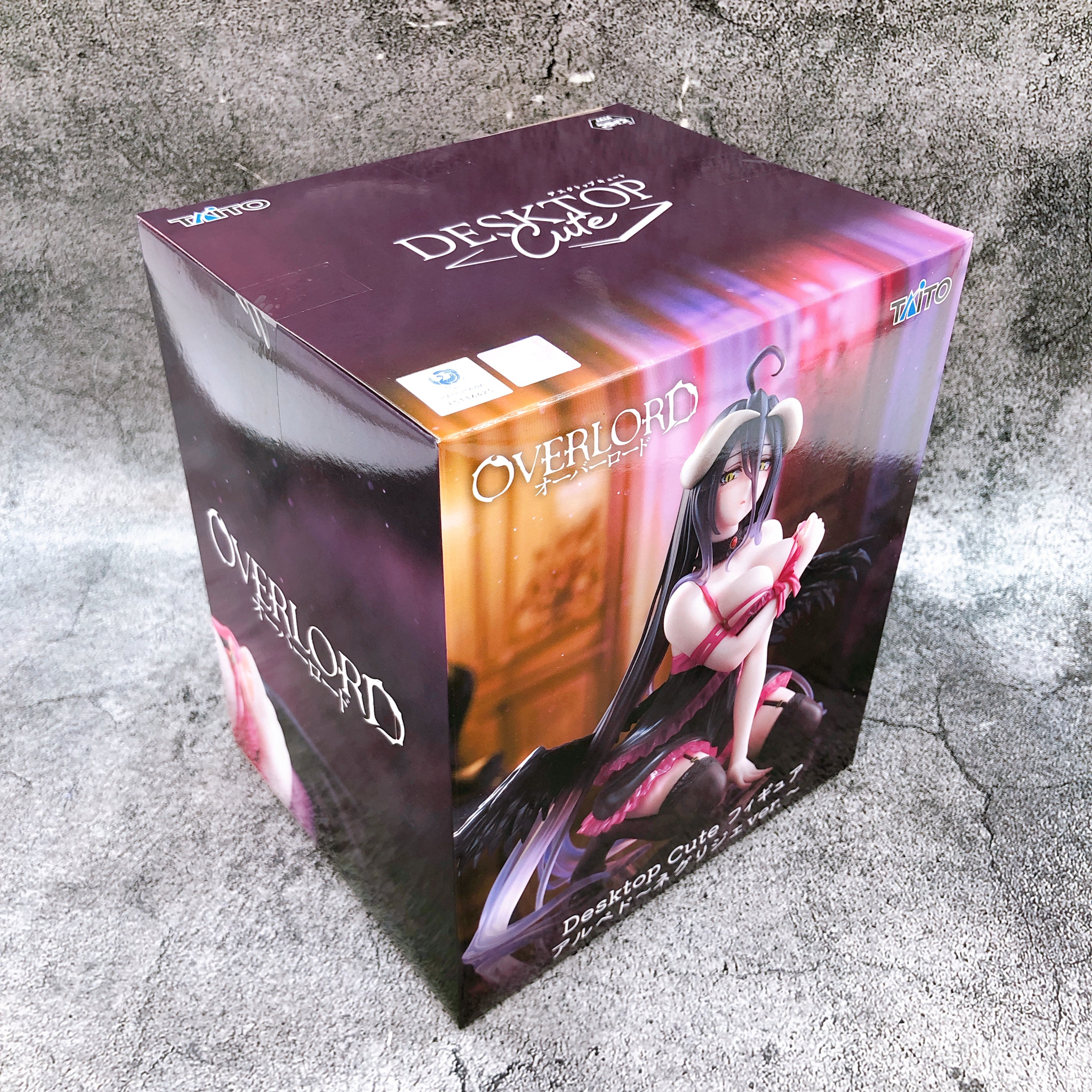 Overlord Albedo Negligee Ver. Desktop Cute Figure Taito Japan AUTHENTIC FASTSHIP