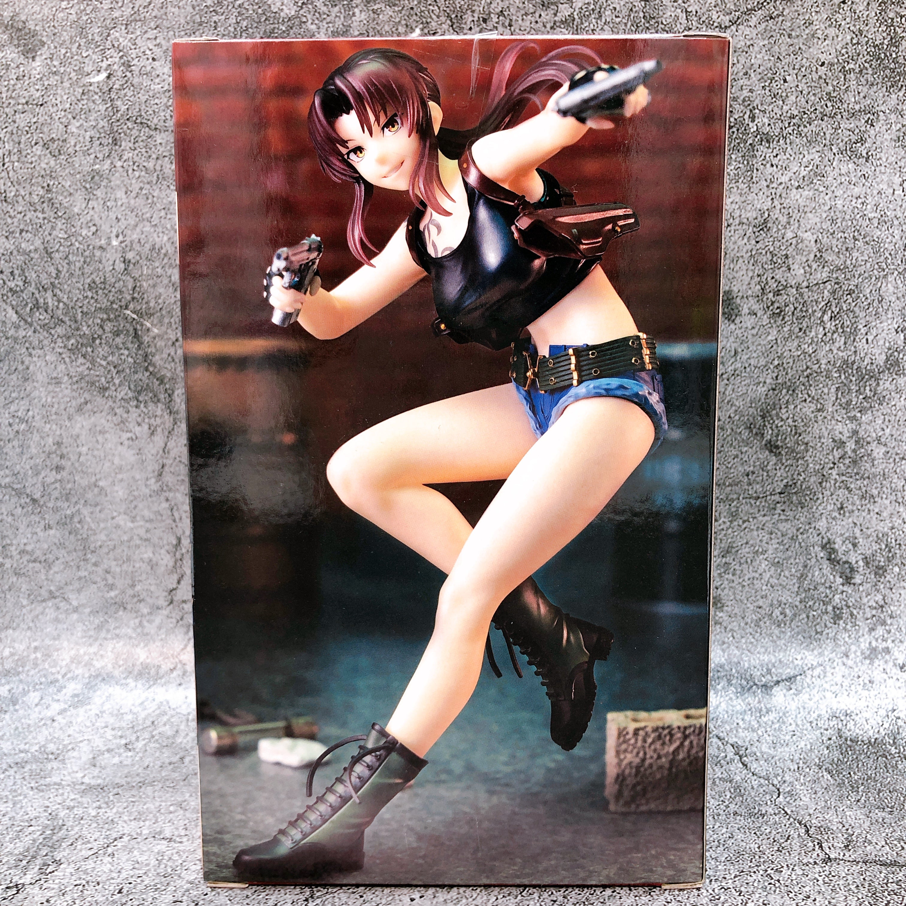 BLACK LAGOON Revy Vivit Figure System Service Japan AUTHENTIC FASTSHIP Sealed