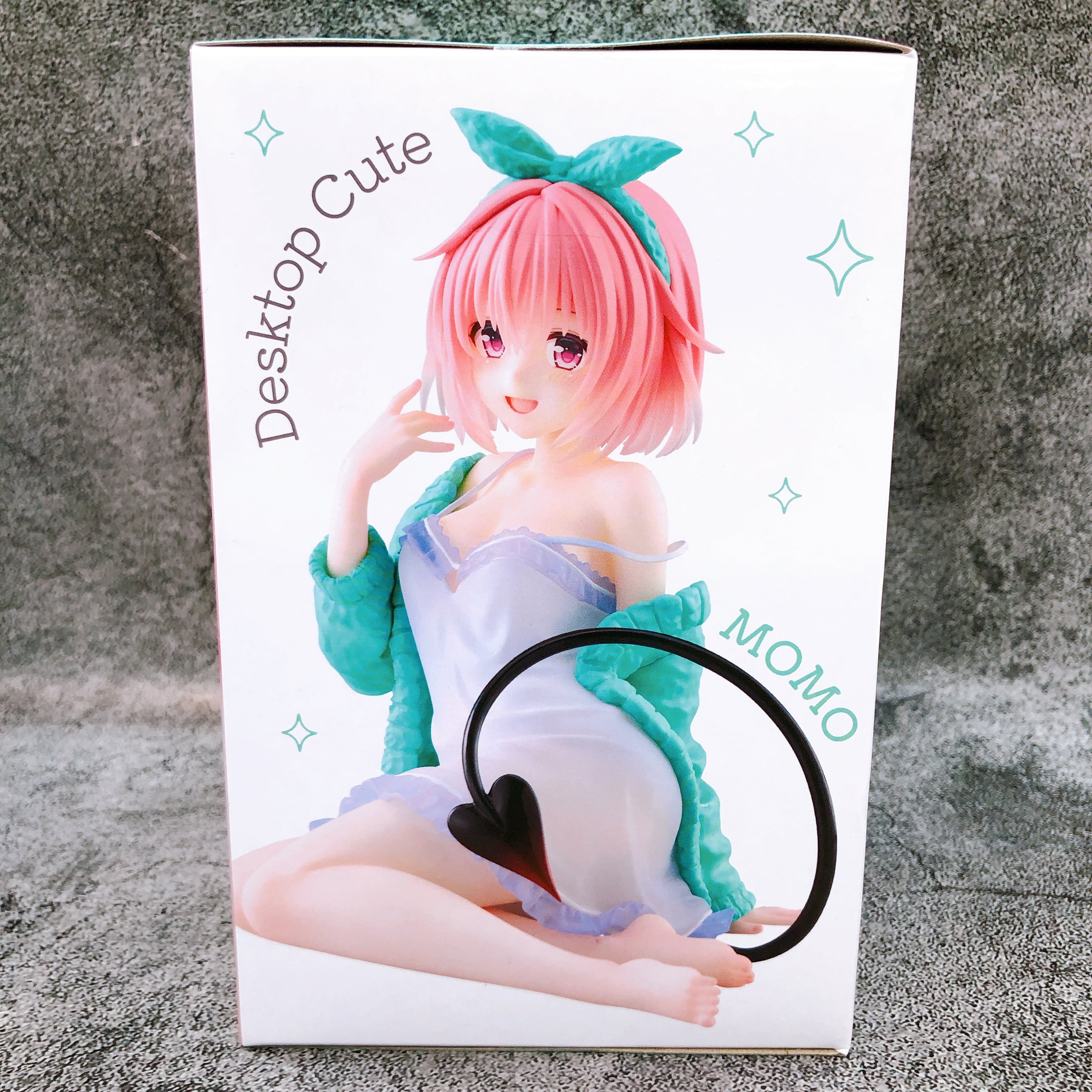 To Love Ru Darkness Momo Roomwear ver. Desktop Cute Figure Taito Japan AUTHENTIC