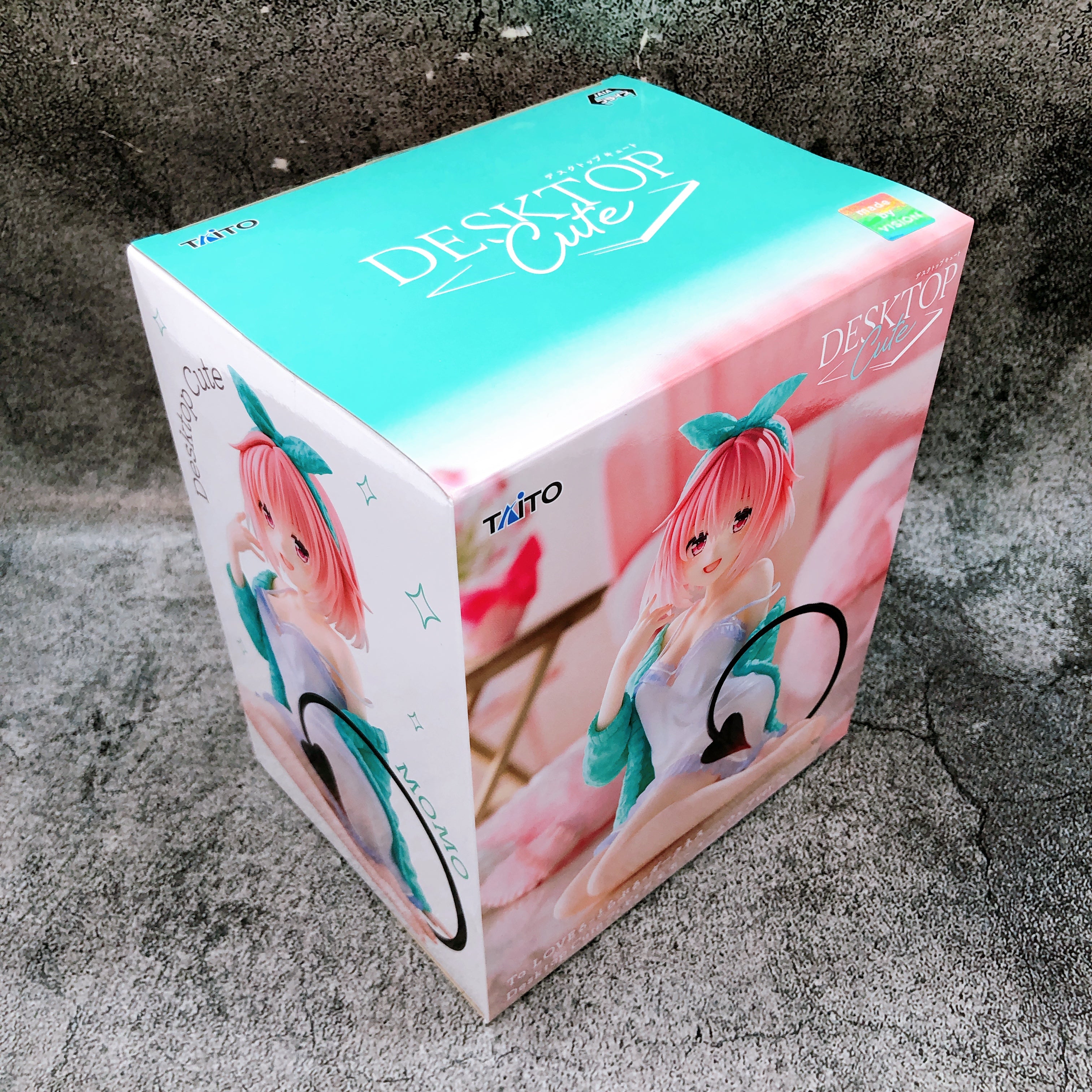 To Love Ru Darkness Momo Roomwear ver. Desktop Cute Figure Taito Japan AUTHENTIC