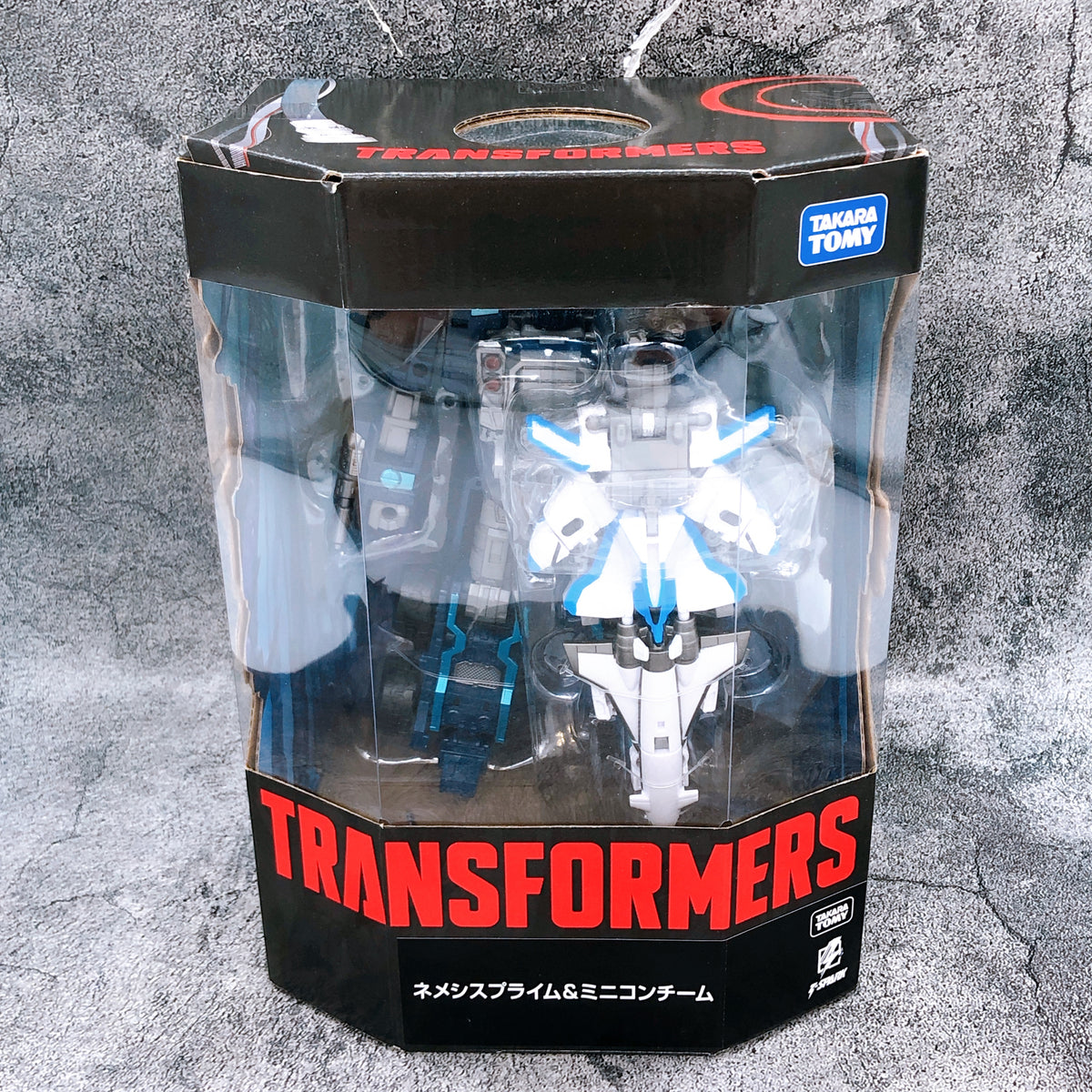 Transformers Nemesis Prime ＆ Mini-Con Team T-SPARK TAKARA TOMY 