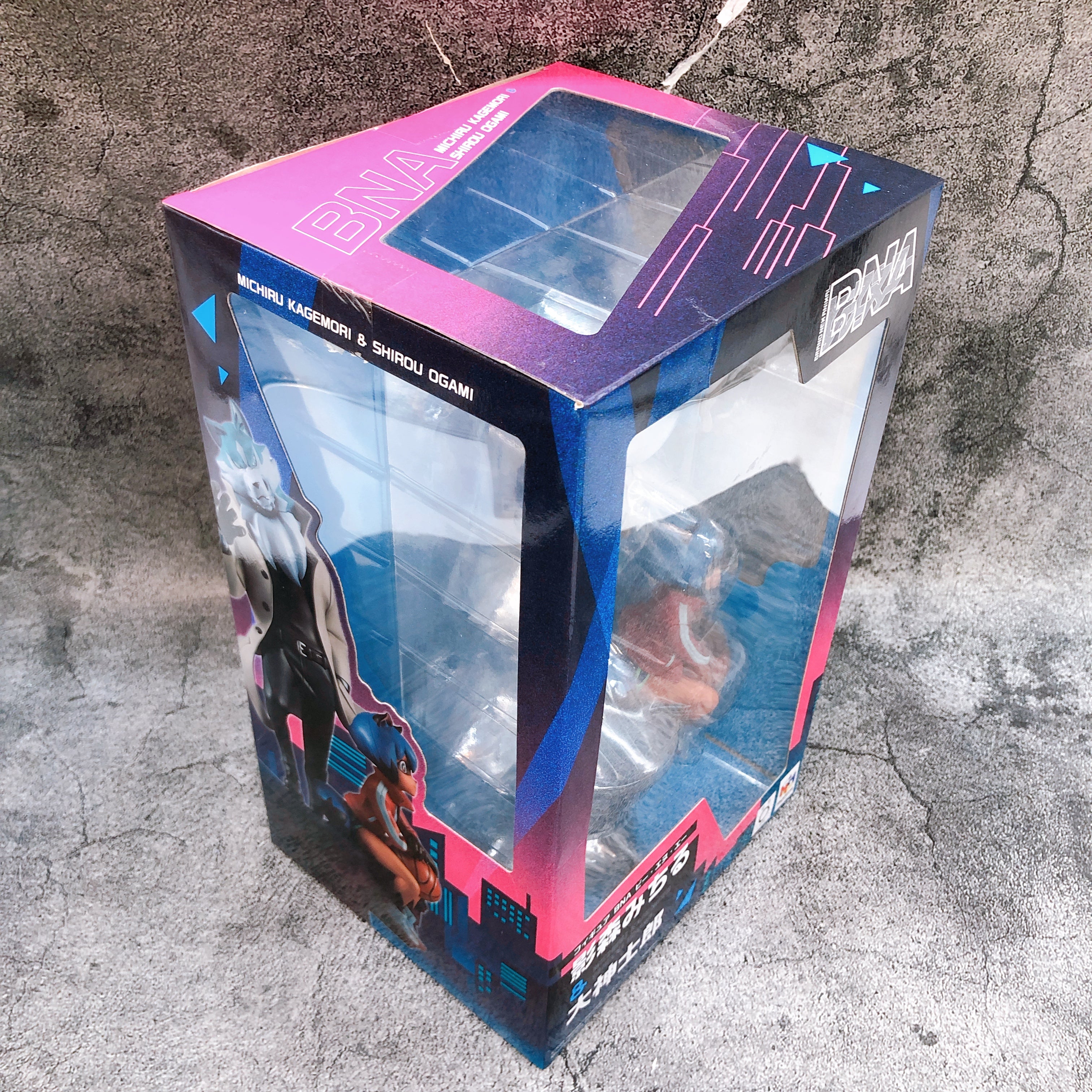BNA Brand New Animal Michiru Kagemori & Shirou Ogami Figure MegaHouse Japan