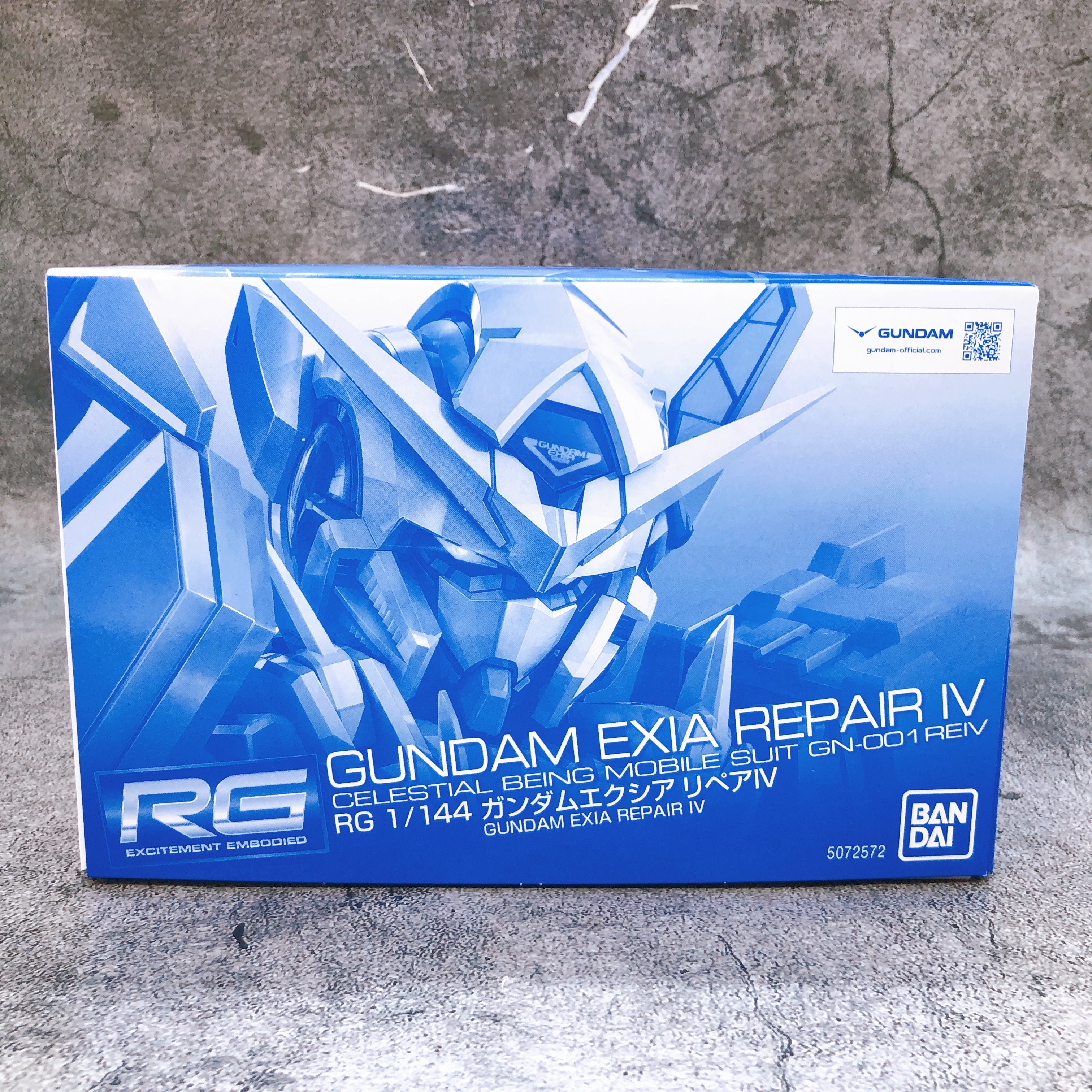 RG 1/144 Gundam Exia Repair IV GN-001REIV Model Kit Premium Bandai Japan NEW