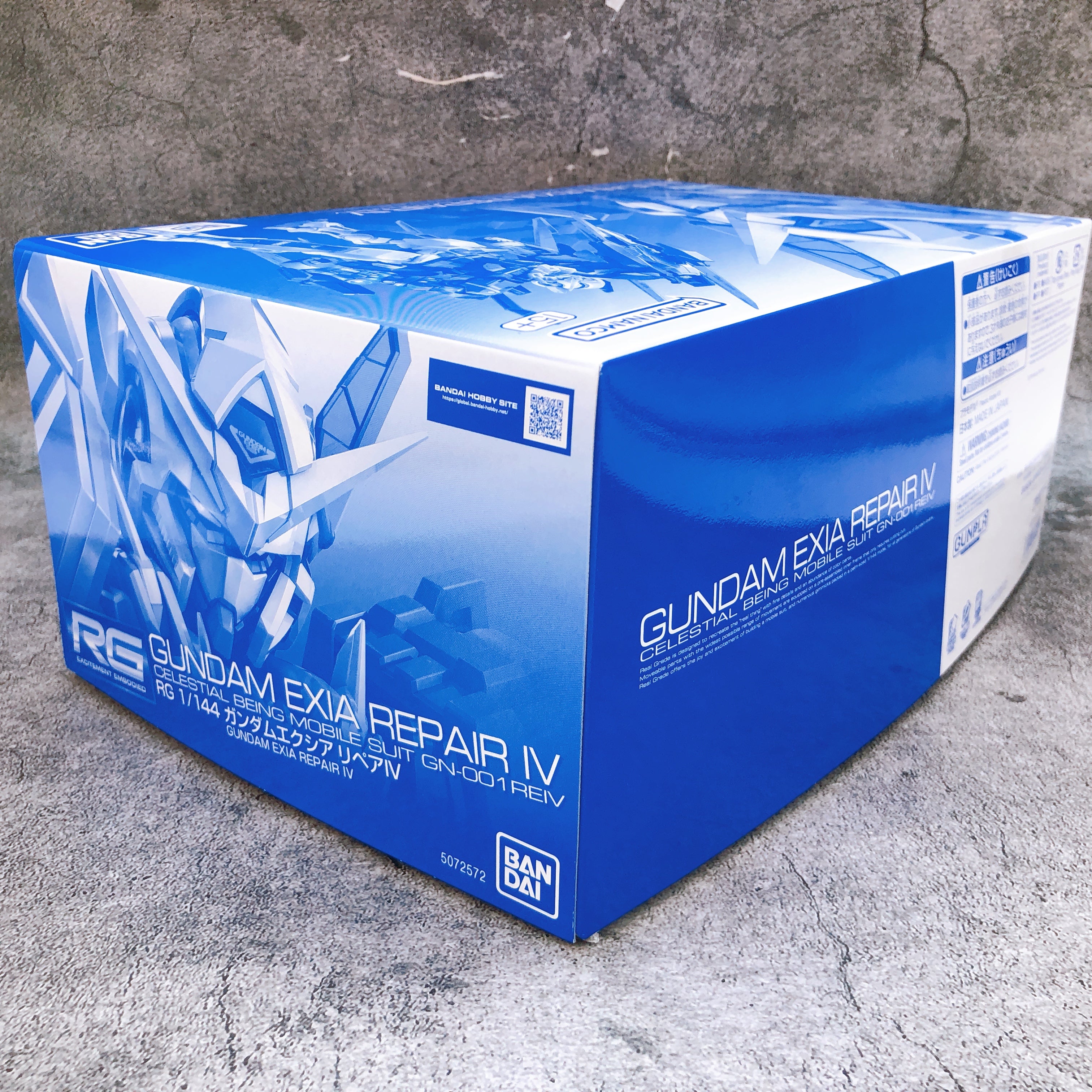 RG 1/144 Gundam Exia Repair IV GN-001REIV Model Kit Premium Bandai Japan NEW