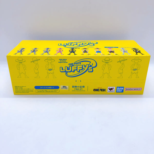 One Piece LUFFY's Archive of Adventure Vol.2 Figure Sealed box 10 BAND