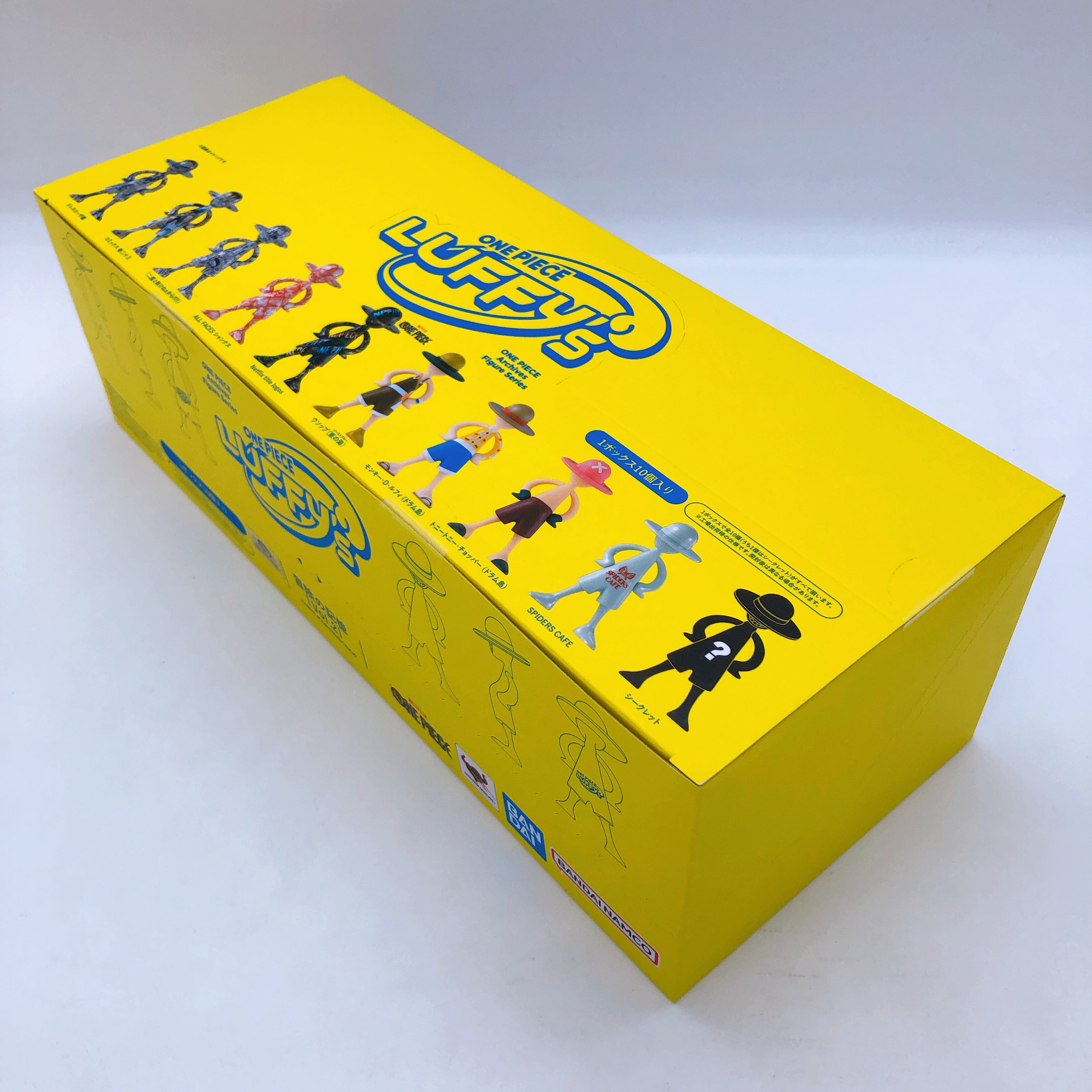 One Piece LUFFY's Archive of Adventure Vol.2 Figure Sealed box 10 BAND