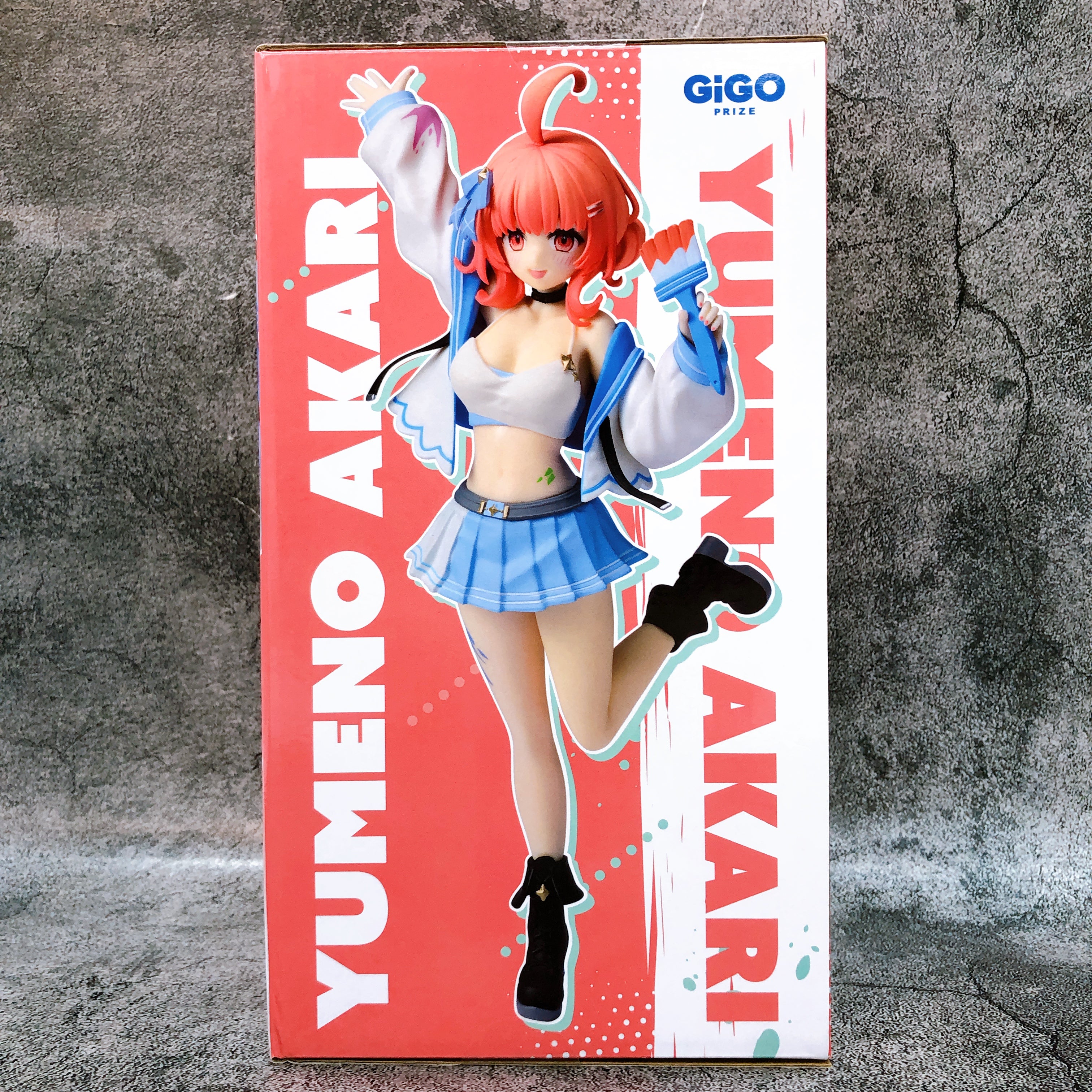 VSPO! Yumeno Akari Scale Figure Play with paint vol.9 Figure Fukuya Japan NEW