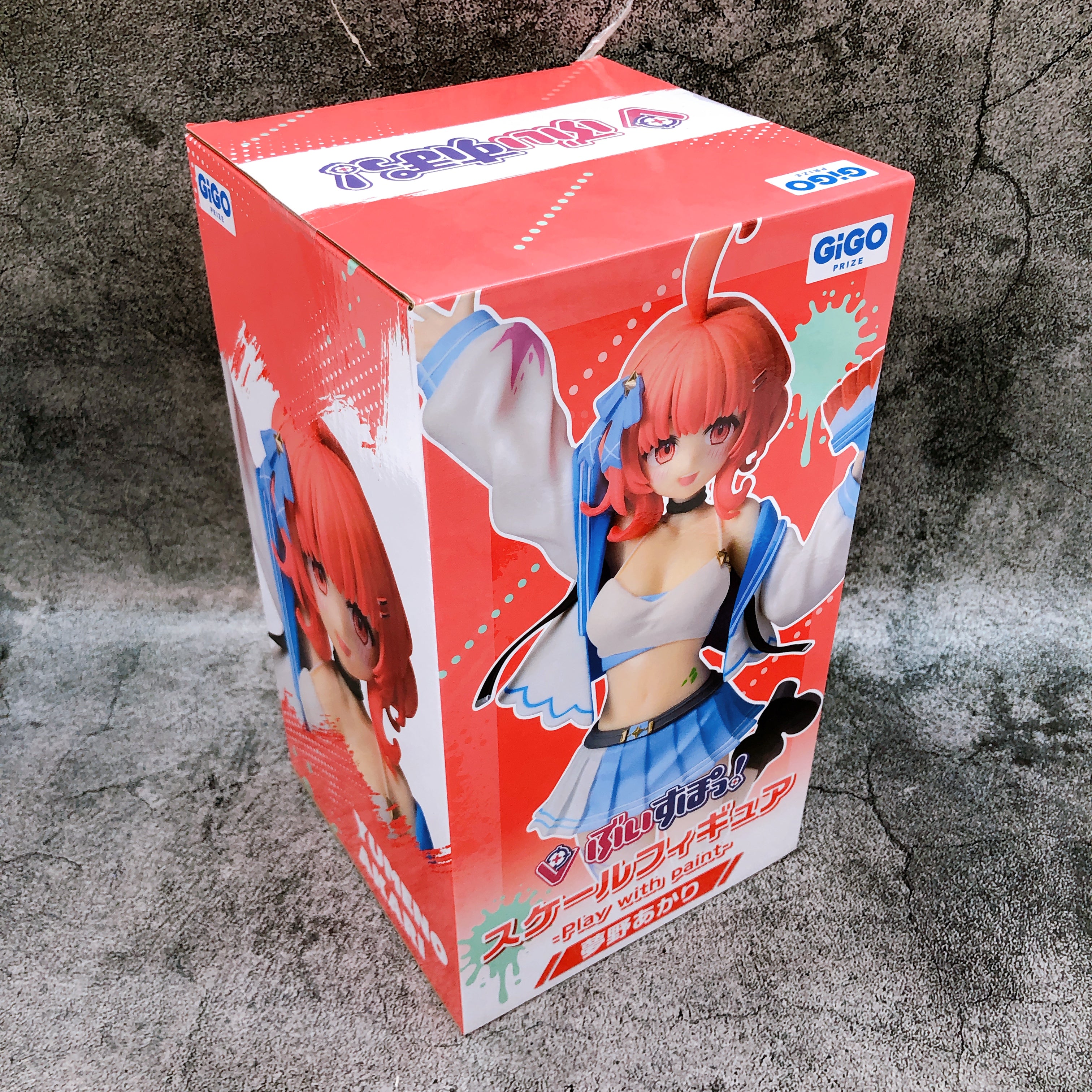 VSPO! Yumeno Akari Scale Figure Play with paint vol.9 Figure Fukuya Japan NEW