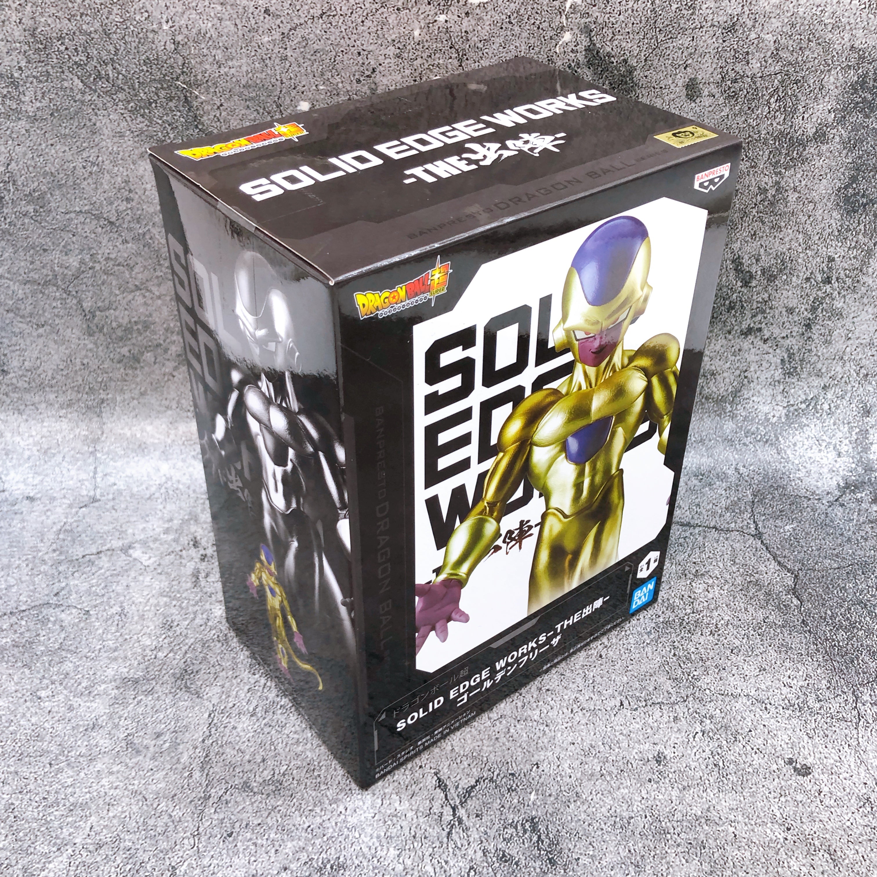 Dragon Ball Super Golden Frieza SOLID EDGE WORKS THE Departure BANPRESTO Japan