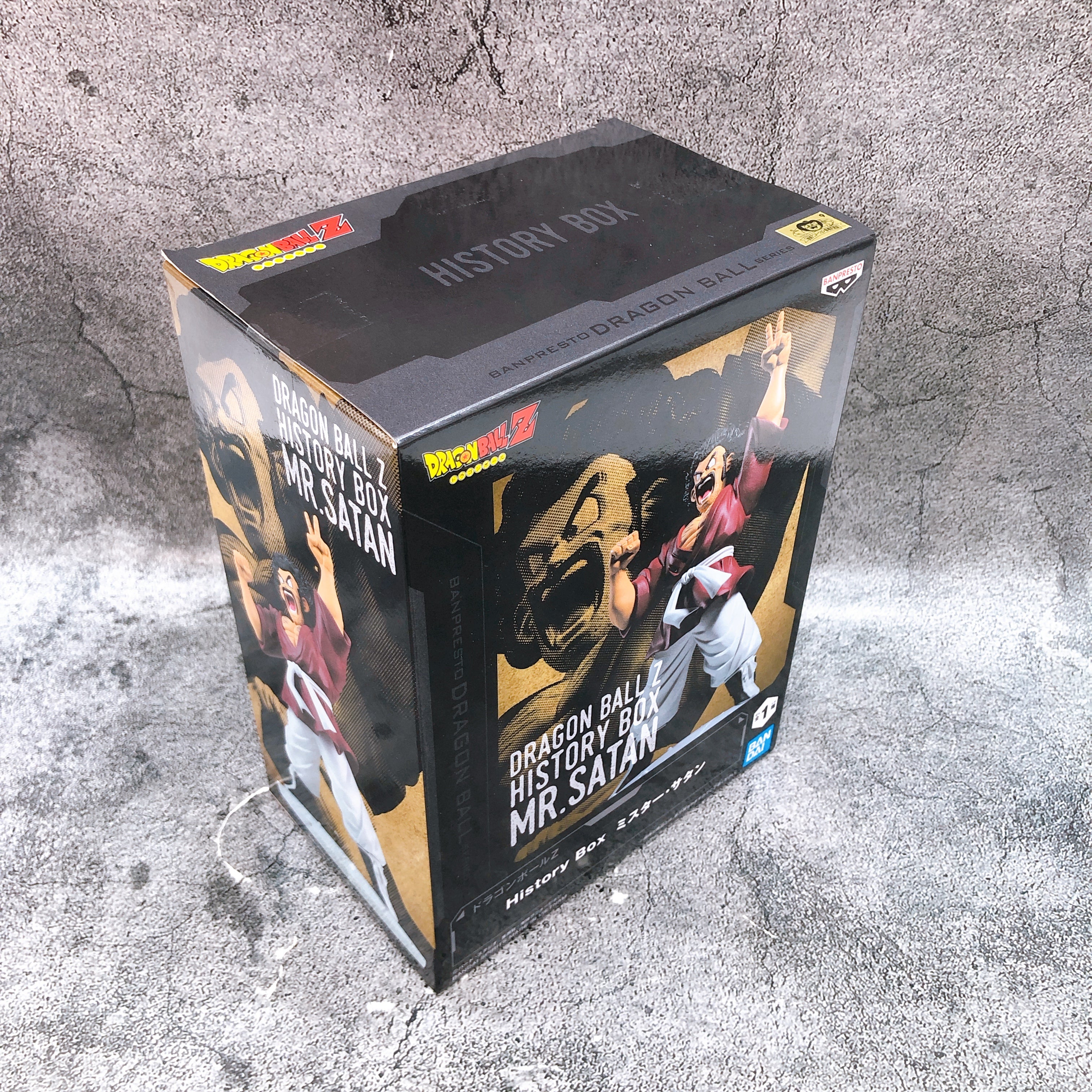 Dragon Ball Z Mr. Satan History Box Figure BANPRESTO Japan AUTHENTIC FASTSHIP