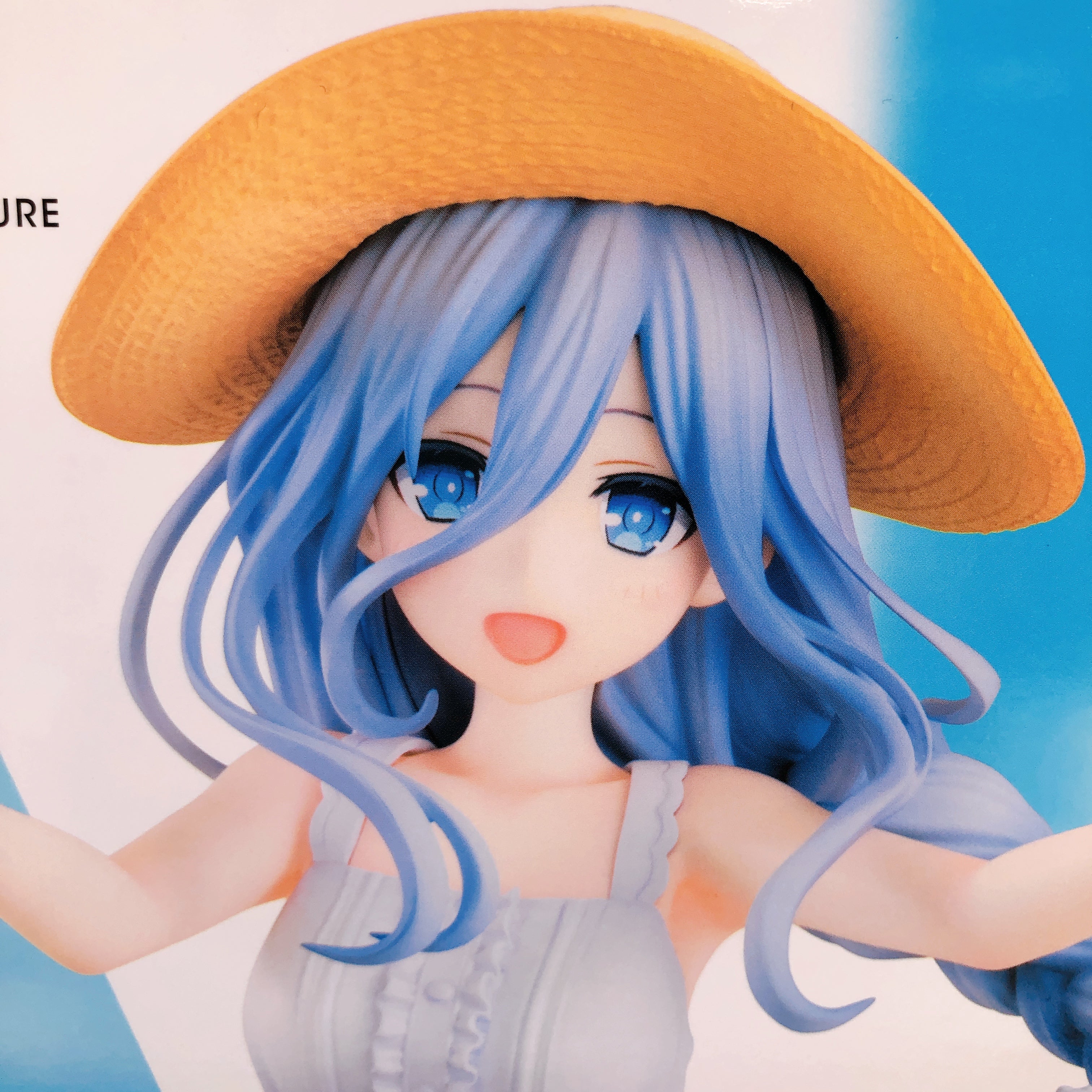 Date A Live V Mio Takamiya Summer Dress 1/7 Scale Figure Kadokawa Japan NO DVD
