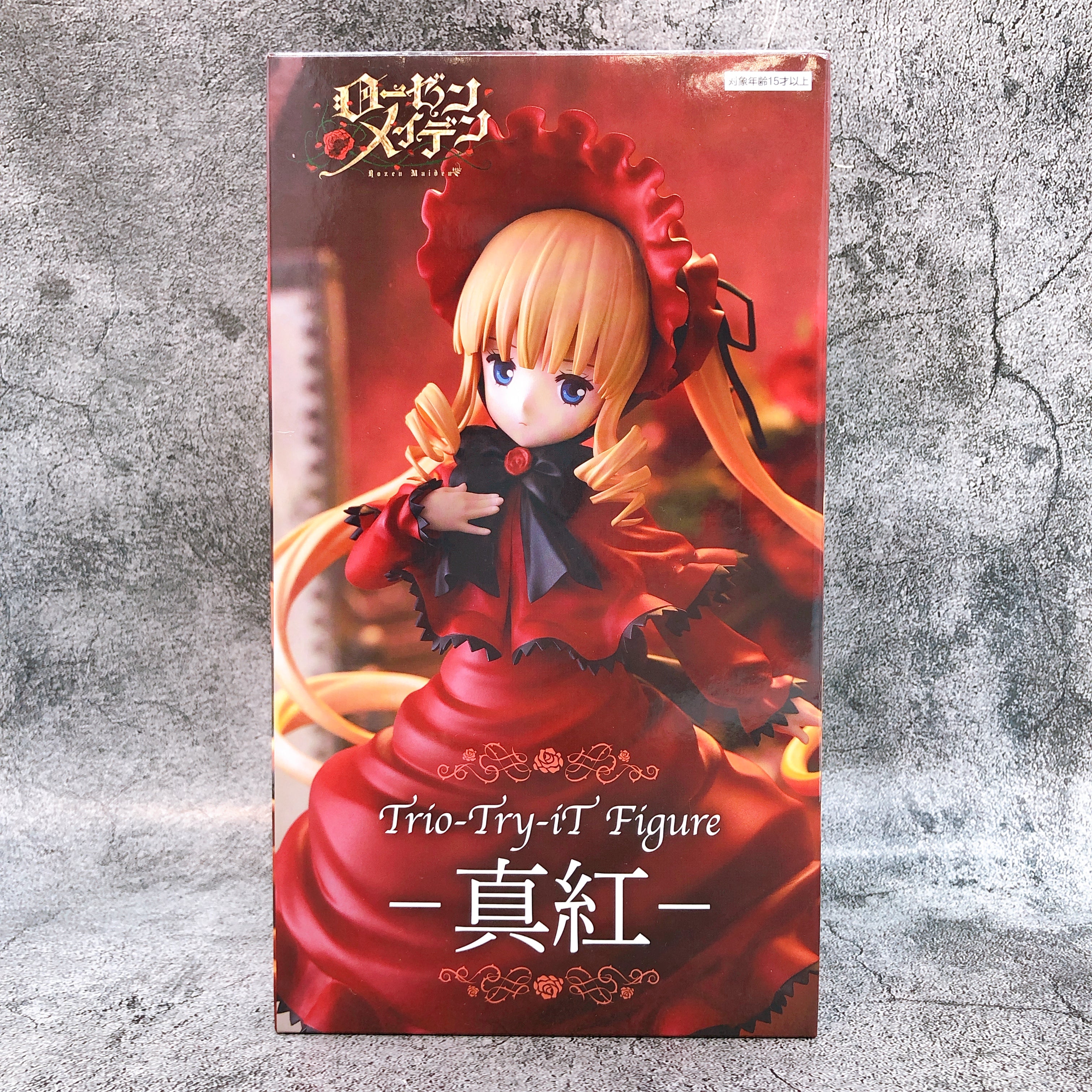 Rozen Maiden Shinku Trio-Try-iT Figure FuRyu Japan AUTHENTIC FASTSHIP Sealed NEW