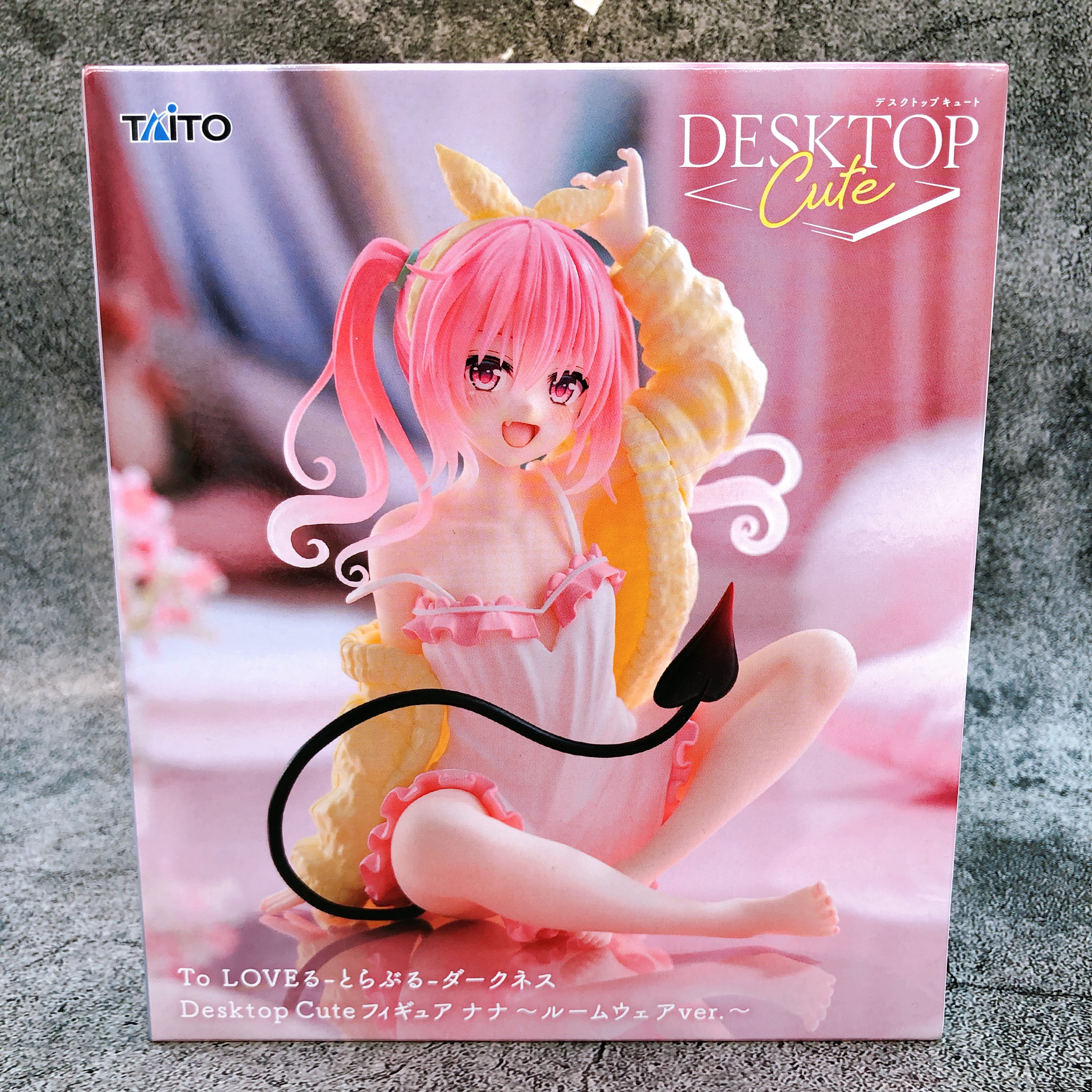 To Love Ru Darkness Nana Roomwear ver. Desktop Cute Figure Taito Japan AUTHENTIC