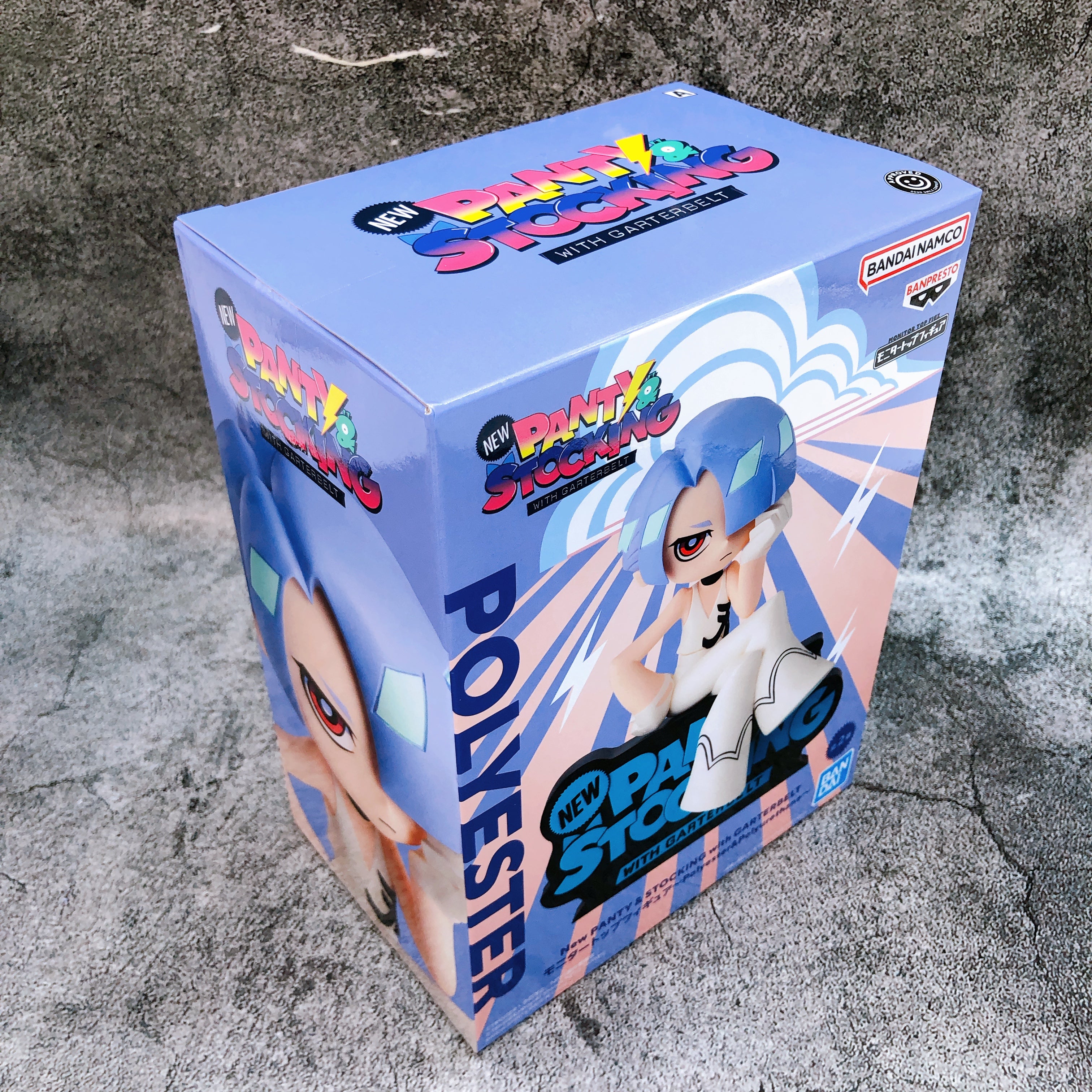 New PANTY ＆ STOCKING with GARTERBELT Polyester Monitor TopFigure BANPRESTO